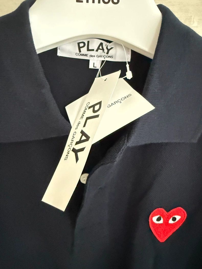 Comme des Garcons Comme Des Garcons Red Love Shirt Polo Shirt Size L / US 10 / IT 46 - 3 Thumbnail