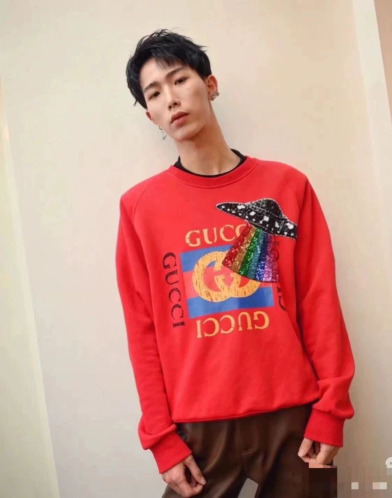 Gucci Gucci Bead print sweatshirt 2501-Nextarrow Size US L / EU 52-54 / 3 - 7 Thumbnail