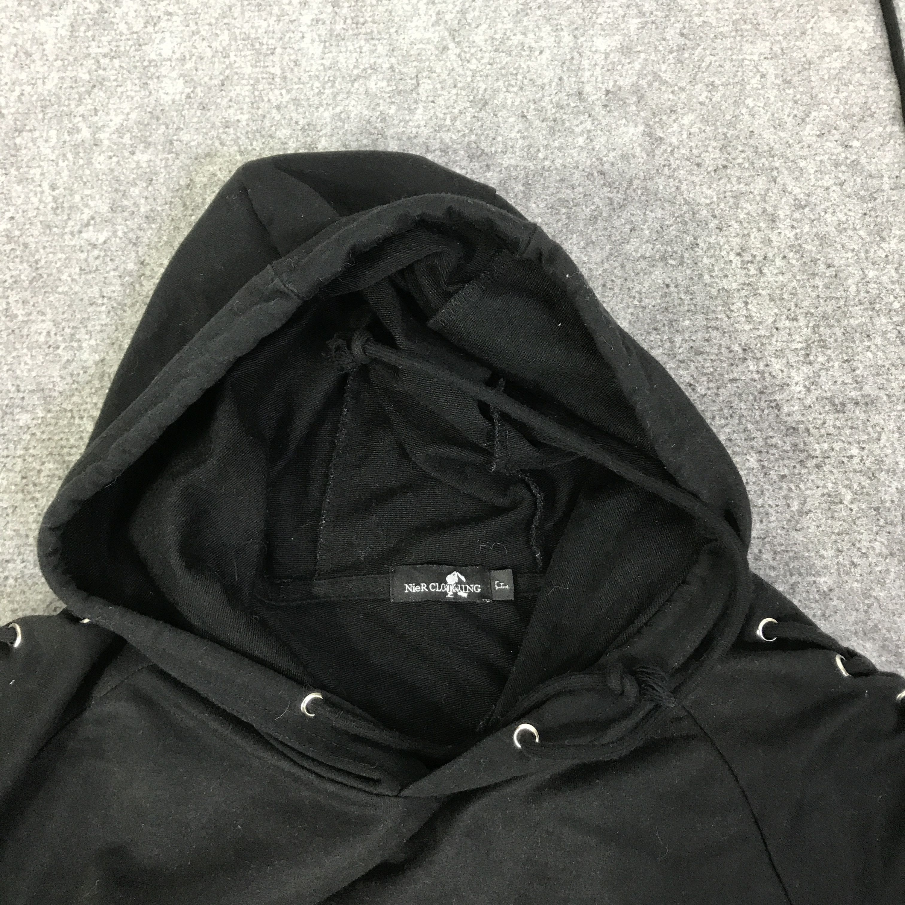 Japanese Brand NIER CLOTHING JAPAN STYLE PUNK HOODIES SWEATSHIRT K103B9 Size US L / EU 52-54 / 3 - 8 Thumbnail
