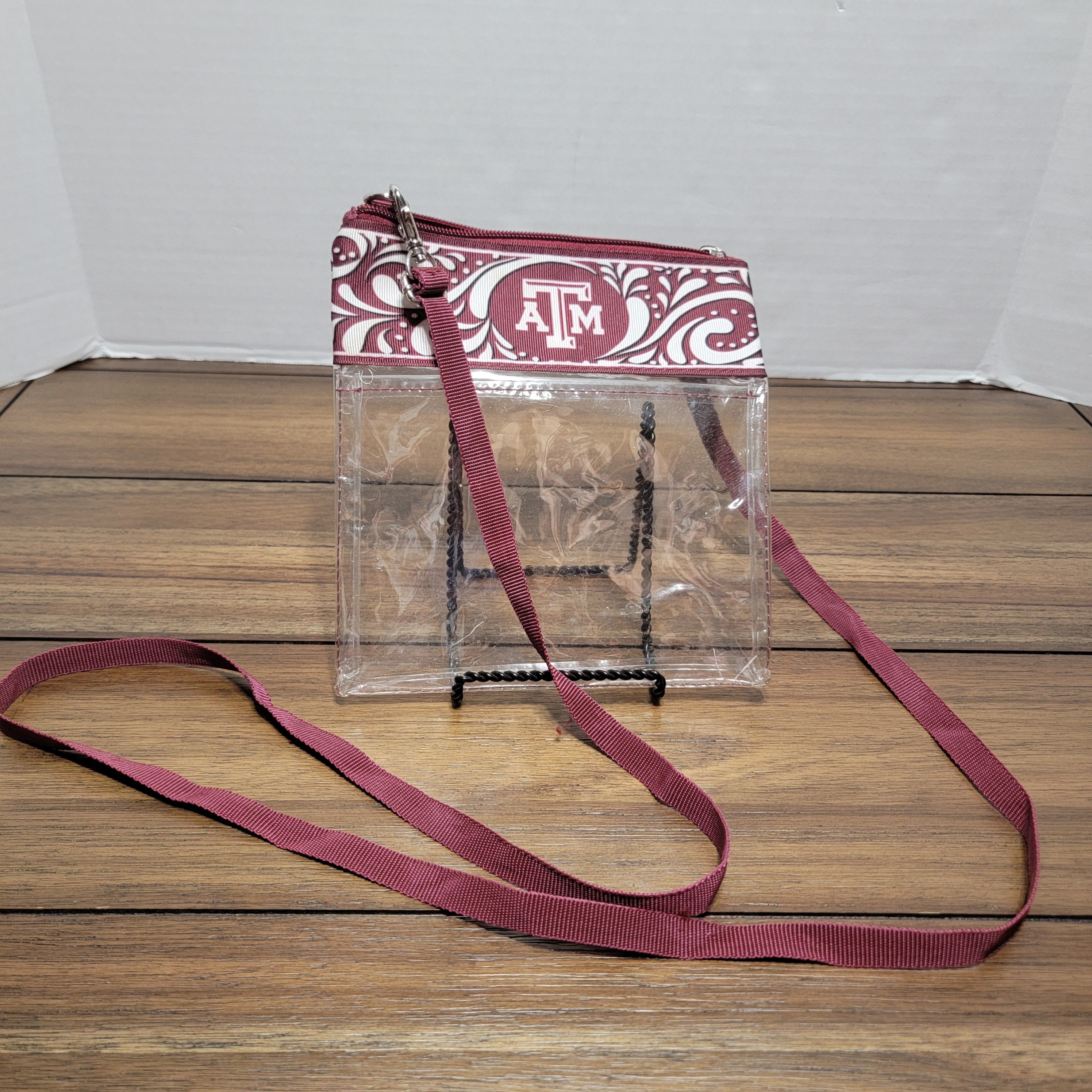 Other Texas A&M Crossbody See-Through Bags / Purse 7" X 7.5" Size ONE SIZE - 3 Thumbnail