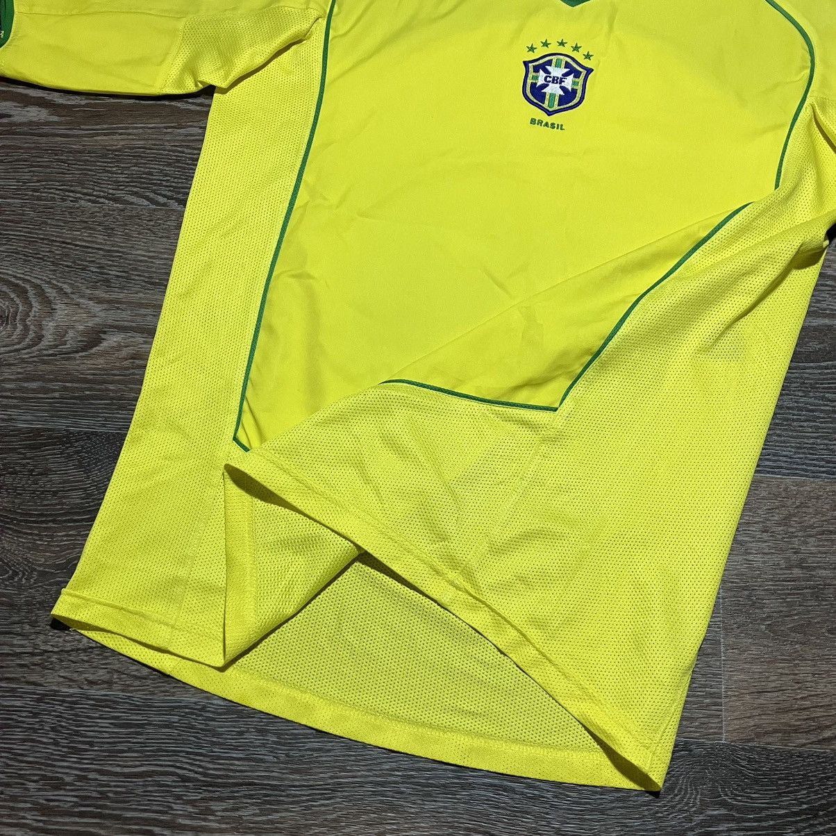 Nike Nike BRAZIL CBF 2004/06 Home Jersey #7 Robihno Fan Reprint Size US S / EU 44-46 / 1 - 4 Thumbnail