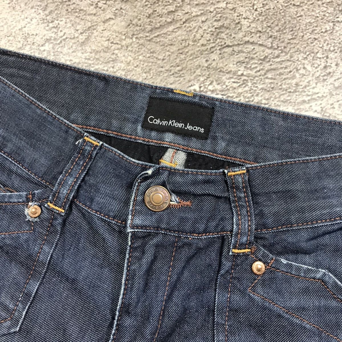 Vintage Vintage 90s Distressed Baggy Jeans Grunge Y2K Logo 26 Size 26" / US 2 / IT 38 - 5 Thumbnail