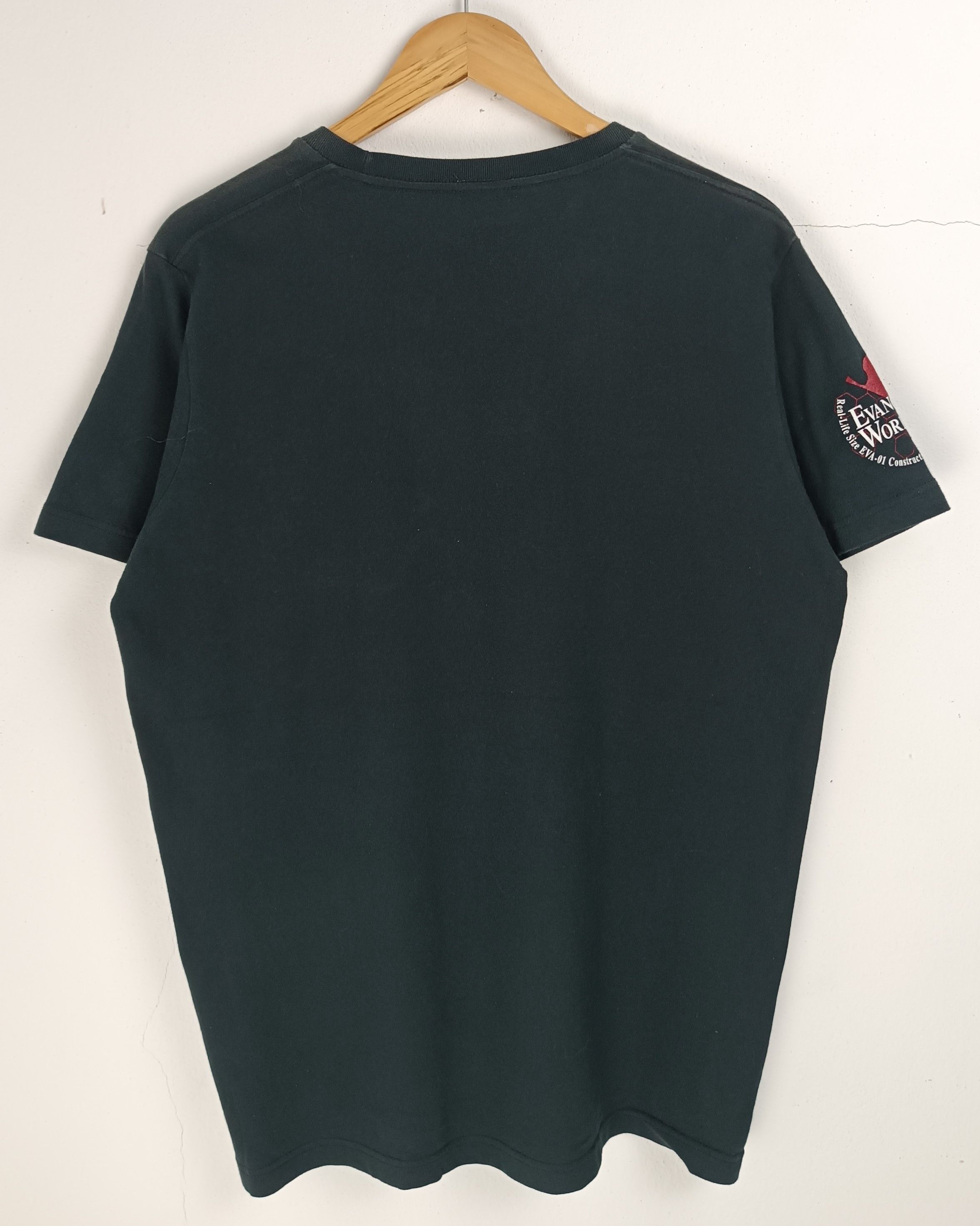 Anime VINTAGE 2000s EVANGELION FADED TEE ghost in the shell akira Size US L / EU 52-54 / 3 - 4 Thumbnail