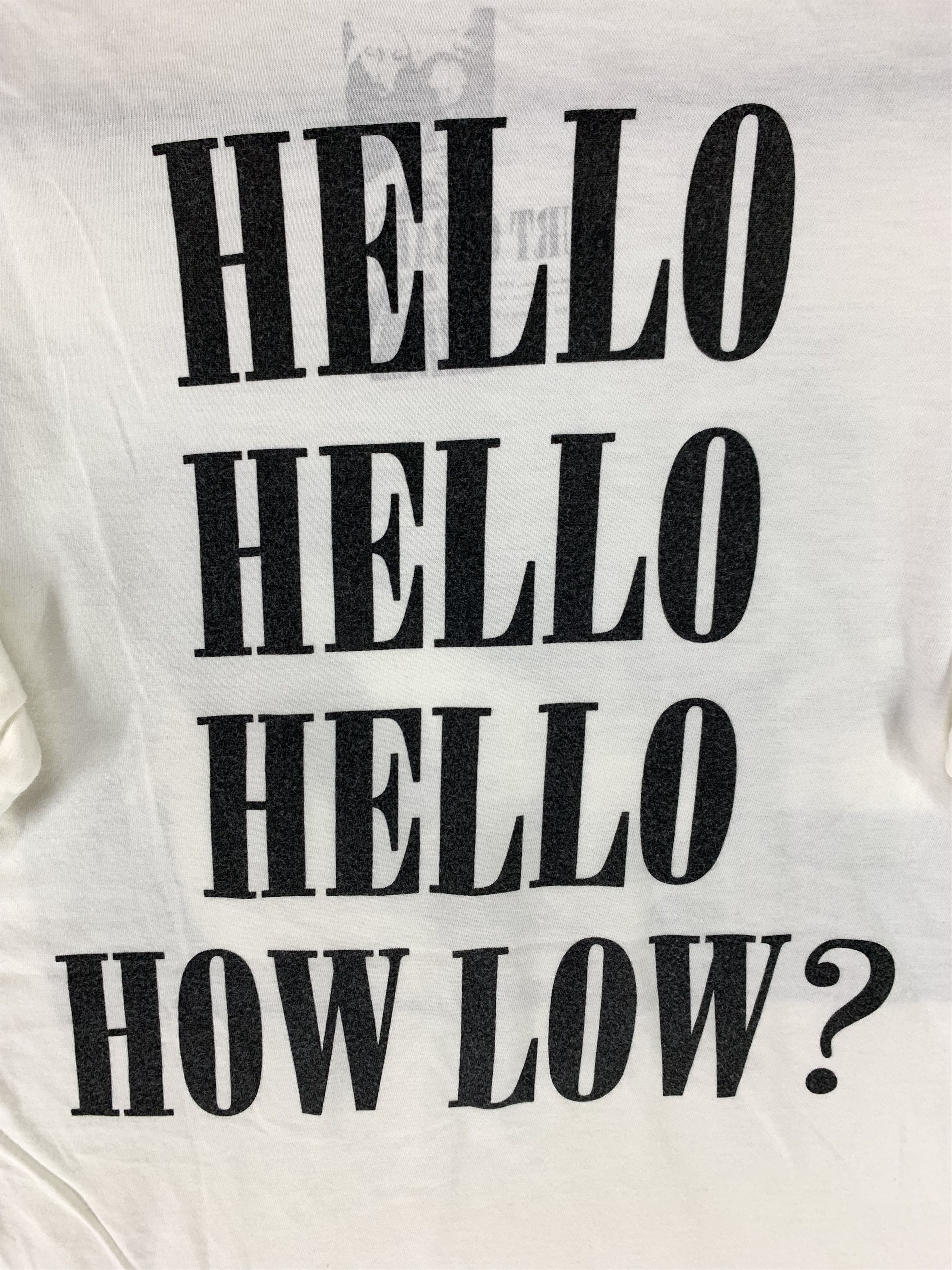 Hysteric Glamour × Japanese Brand Hysteric glamour Kurt cobain hello how low tee Size US S / EU 44-46 / 1 - 5 Thumbnail