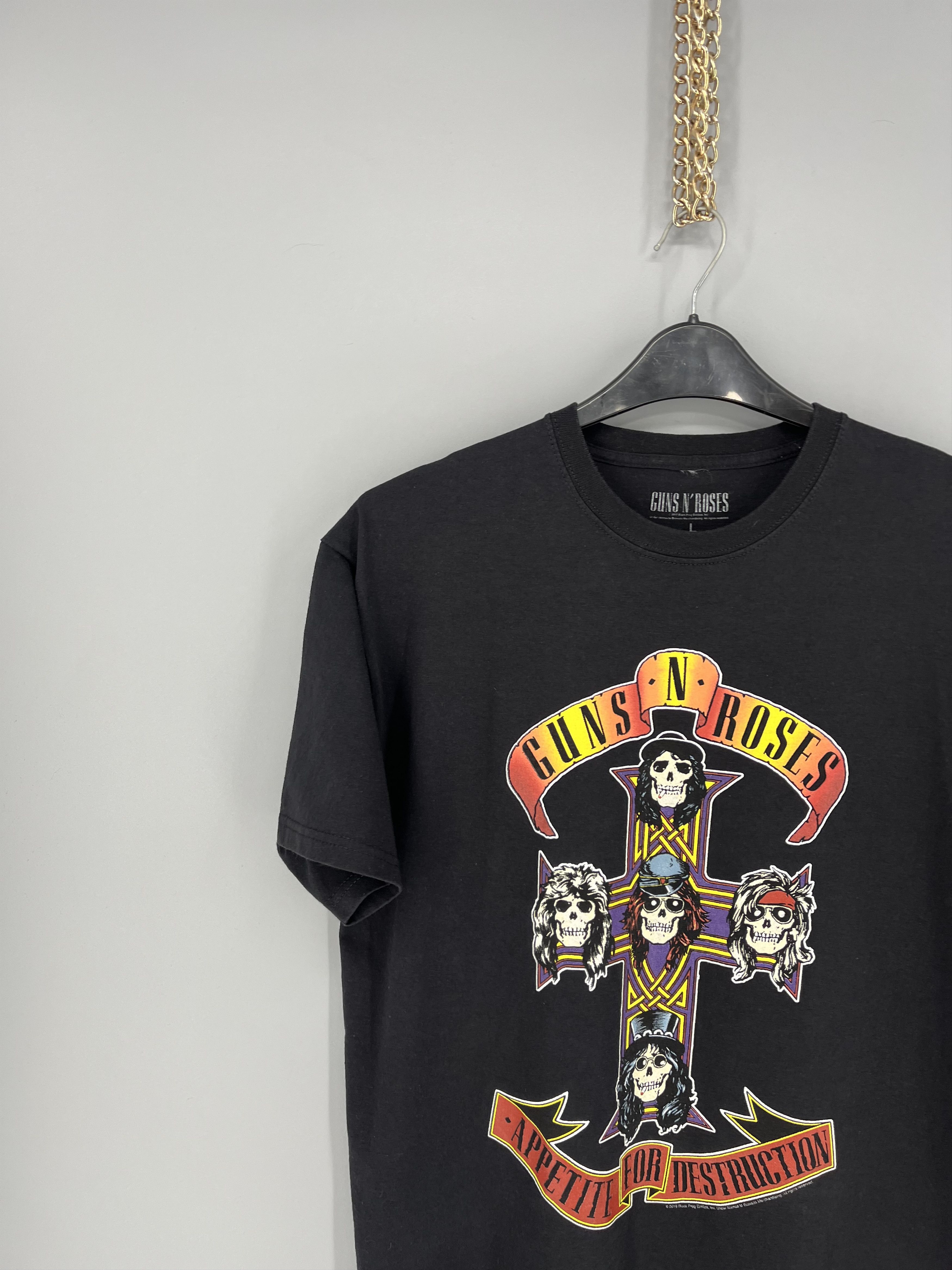 Band Tees Vintage Y2K Guns And Roses World Tour Band Rock Metal Size US L / EU 52-54 / 3 - 4 Thumbnail