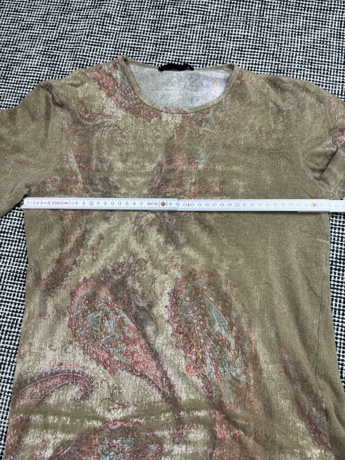 Roberto Cavalli rare vintage 00s Roberto Cavalli aop crazy print tee archive Size S / US 4 / IT 40 - 8 Thumbnail