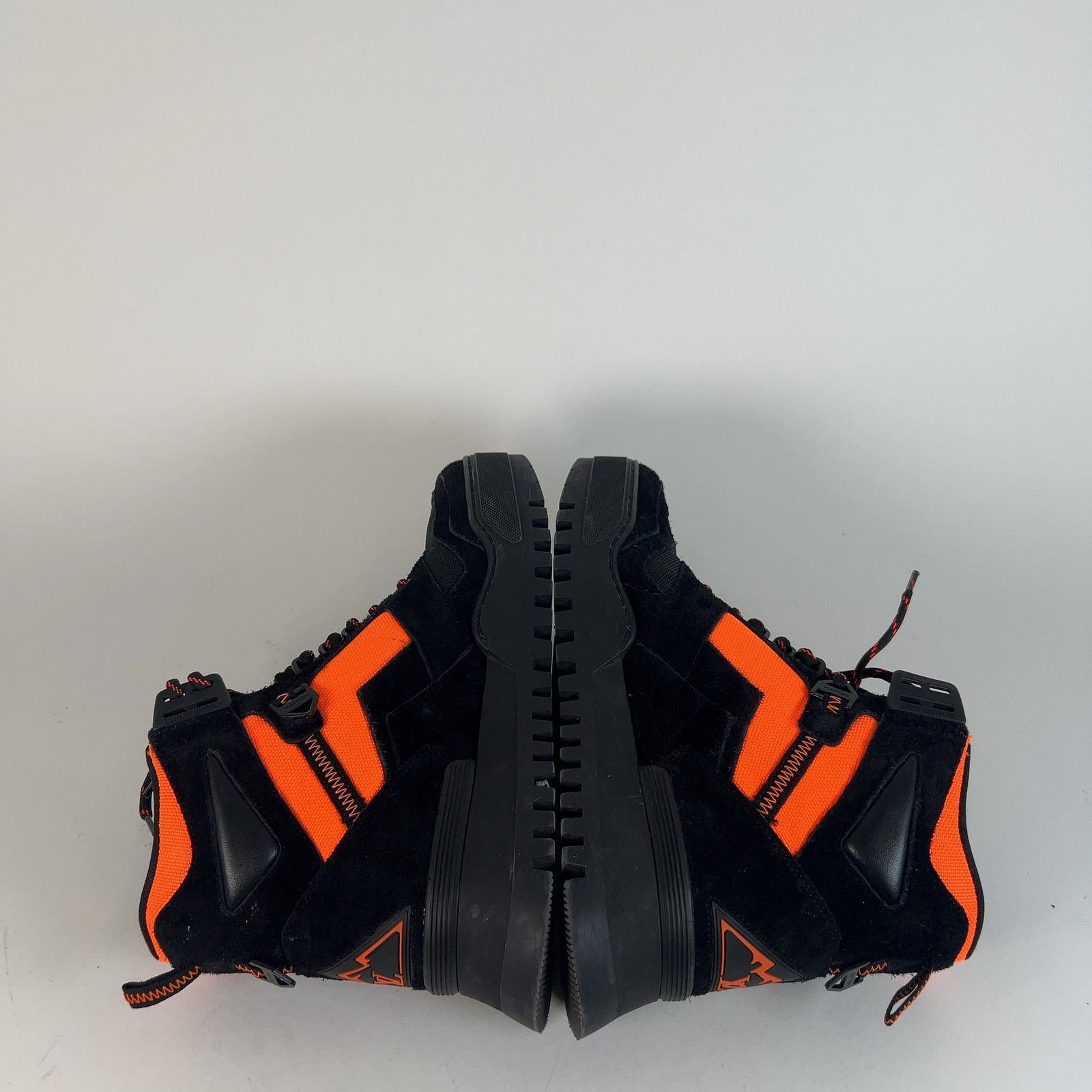 Louis Vuitton Louis Vuitton Orange/Black Hiking Trainer Boots Size US 8 / EU 41 - 4 Thumbnail