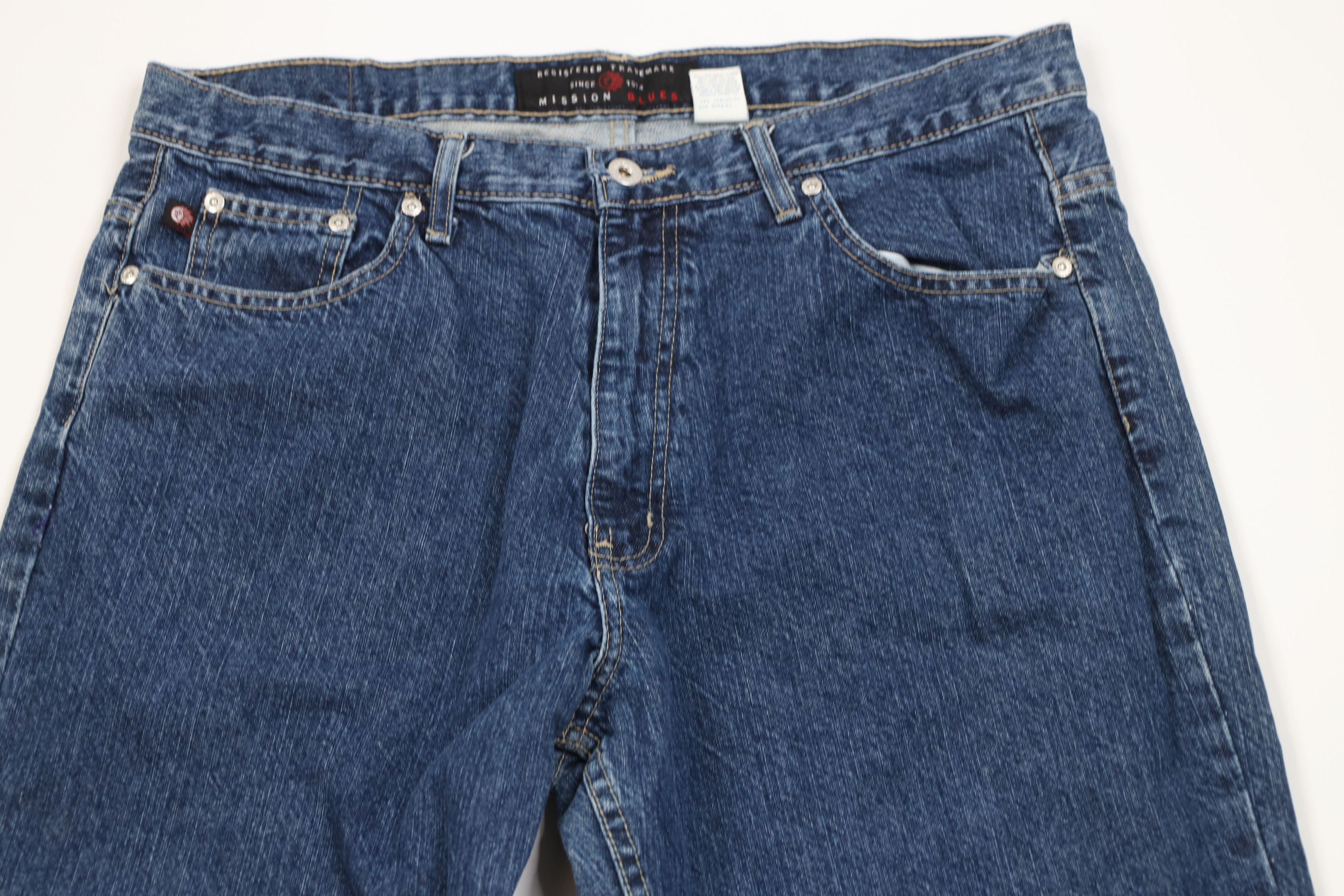 Vintage Vintage 90s Streetwear Baggy Wide Leg Skateboard Jeans Blue Size US 36 / EU 52 - 2 Thumbnail