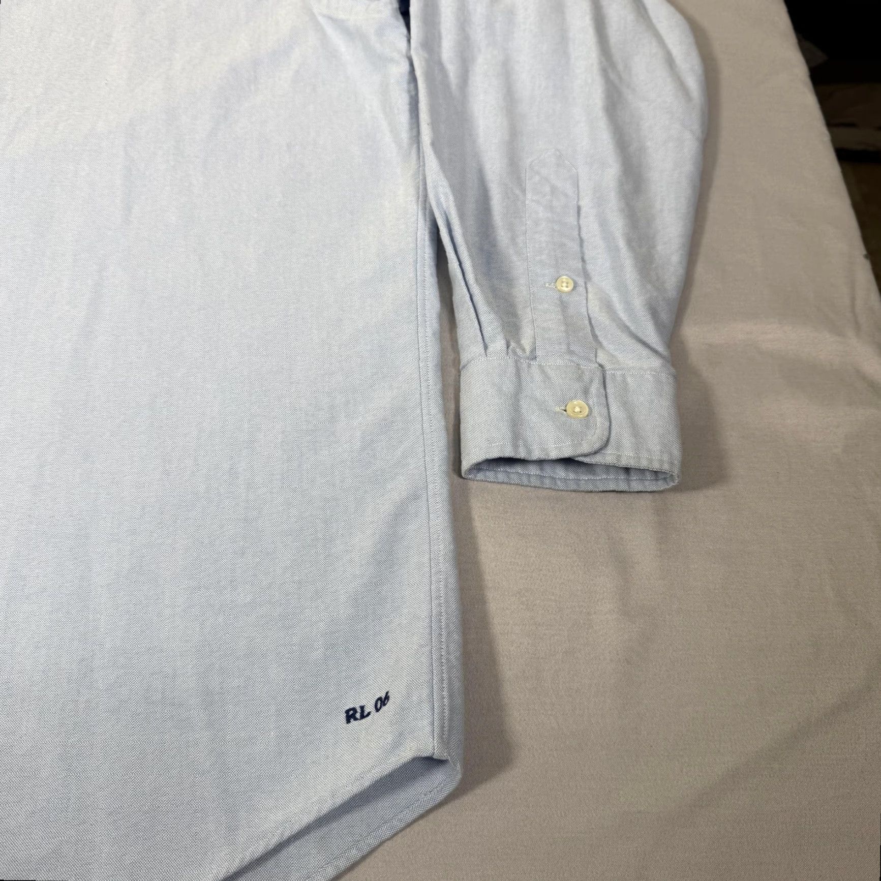 Polo Ralph Lauren Polo Ralph Lauren Shirt Mens XL Blue Chambray Button Up Long Sleeve Pony Preppy Size US XL / EU 56 / 4 - 4 Thumbnail