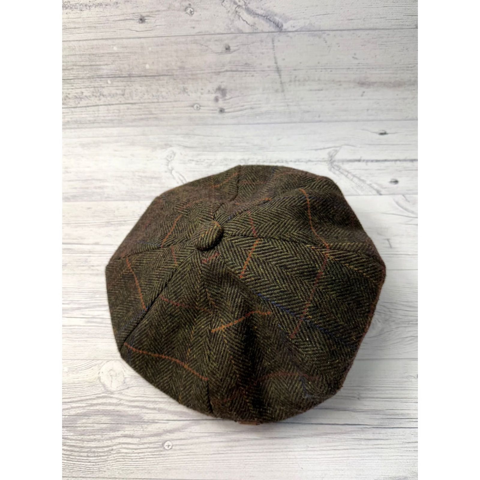 Vintage King Ice Green Flat Cap S/M Men's Cap Small/Medium Green Flat Cap King Ice Cap Mens Size ONE SIZE - 5 Thumbnail