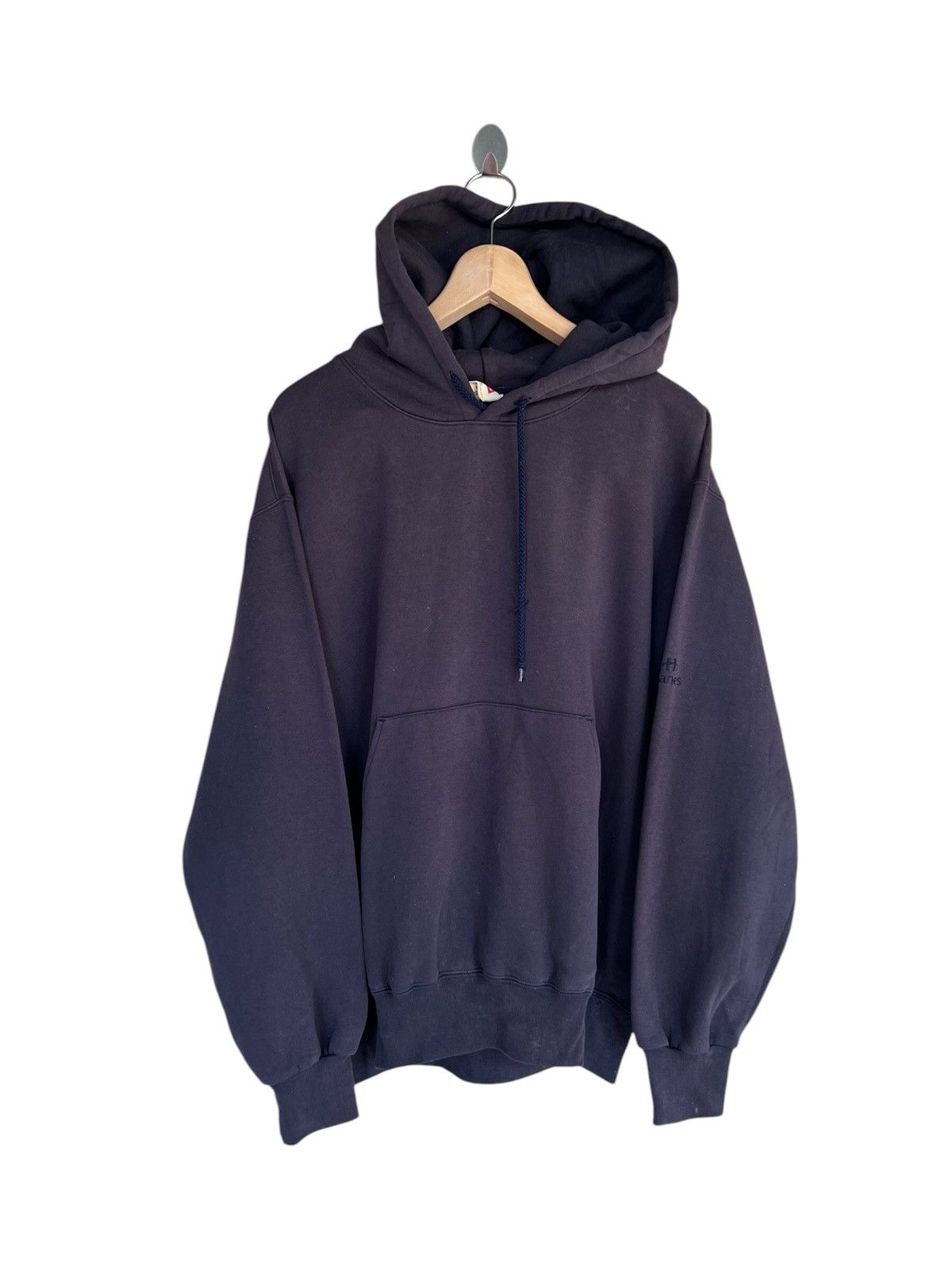 Hanes × Vintage Vintage Hanes Faded Hoodies Size US L / EU 52-54 / 3 - 1 Thumbnail