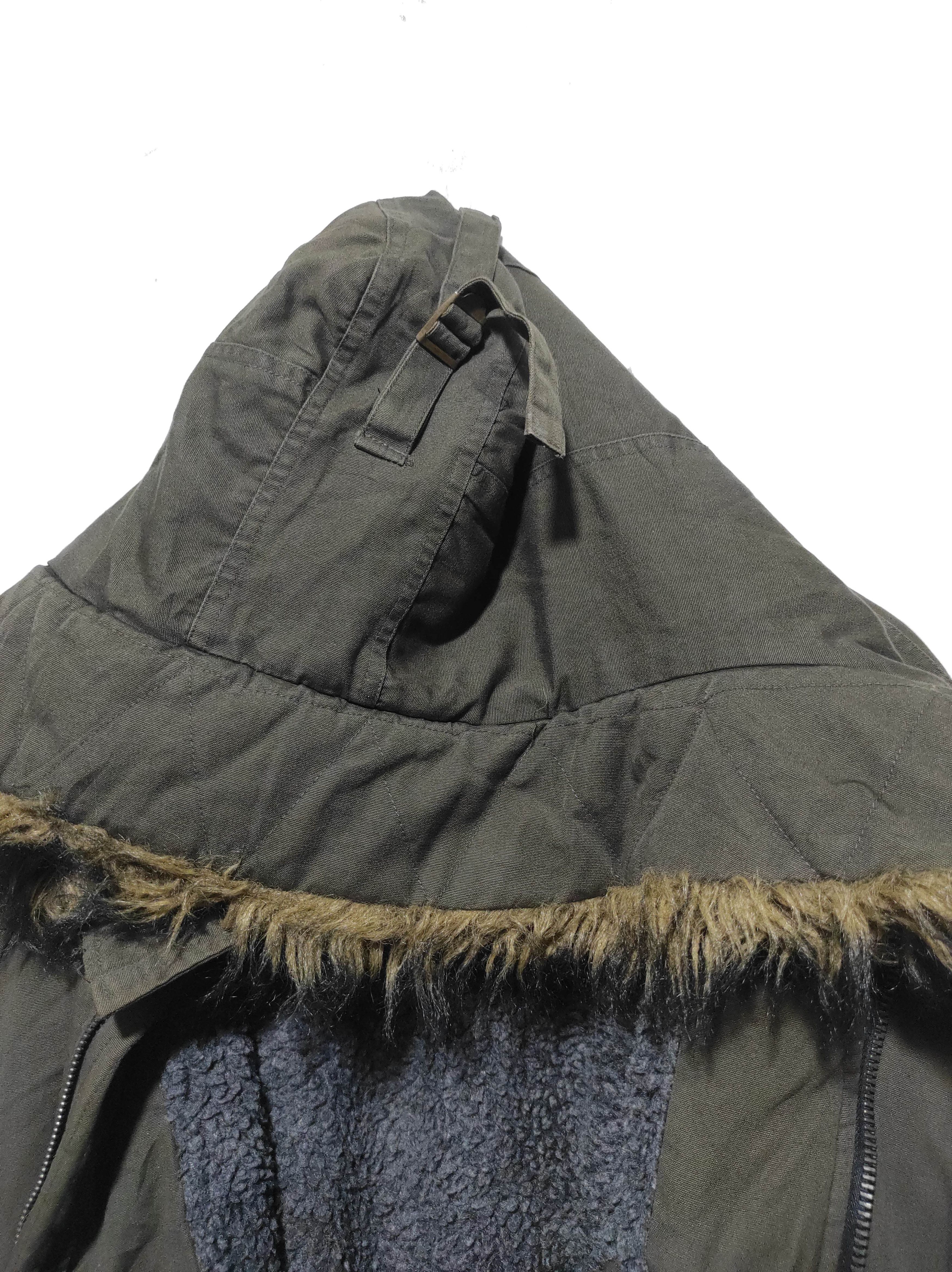 If Six Was Nine MAC EYE Fur Parka Detachable Sherpa Lining Olive N-3B Style Size US L / EU 52-54 / 3 - 17 Thumbnail