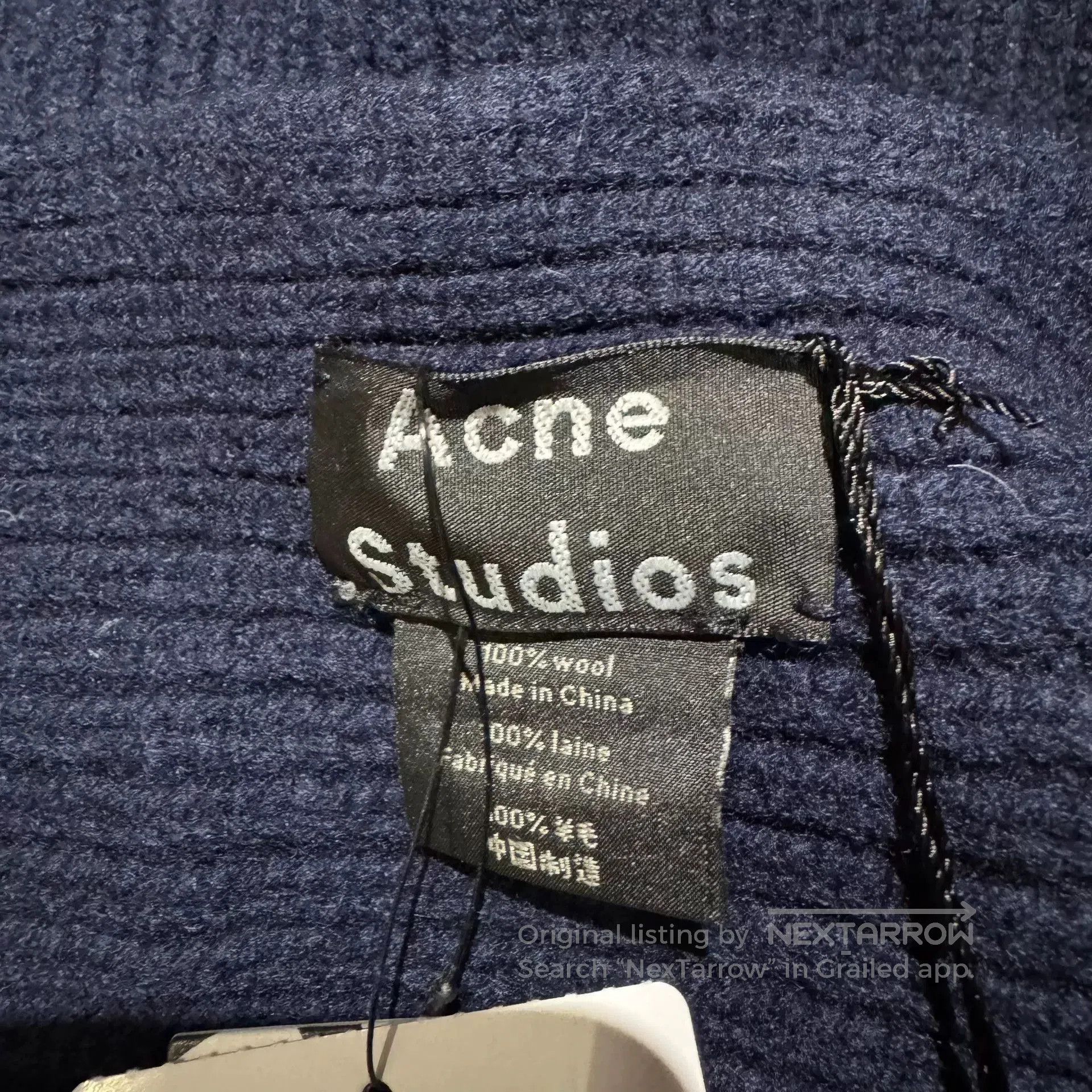 Acne Studios Acne Studios Wool Knit Scarf Shawl. Size ONE SIZE - 4 Thumbnail