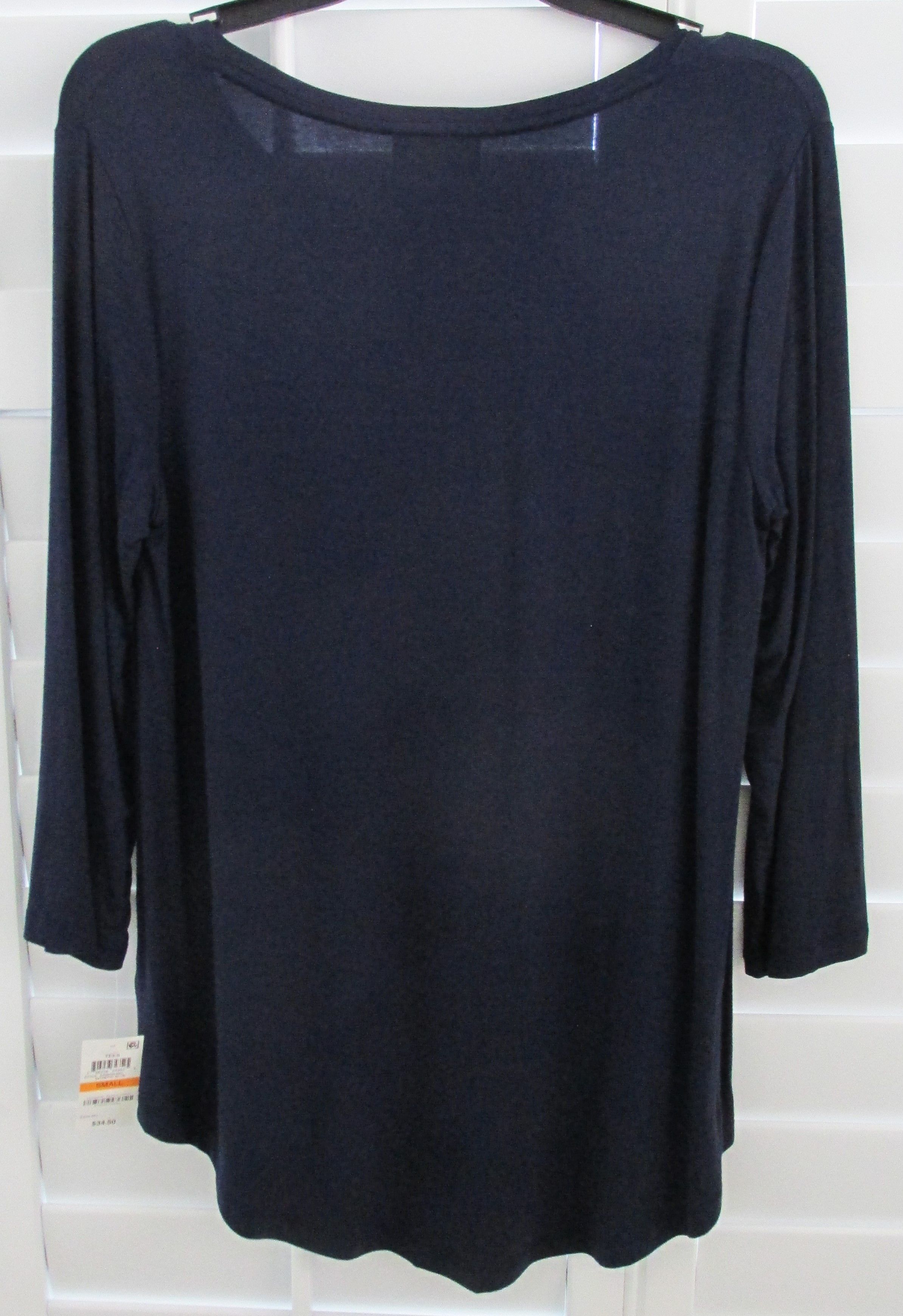 JM Collection JM Collection (NWT) Women's 3/4Sleeve Knit Top Size Small Size S / US 4 / IT 40 - 4 Thumbnail