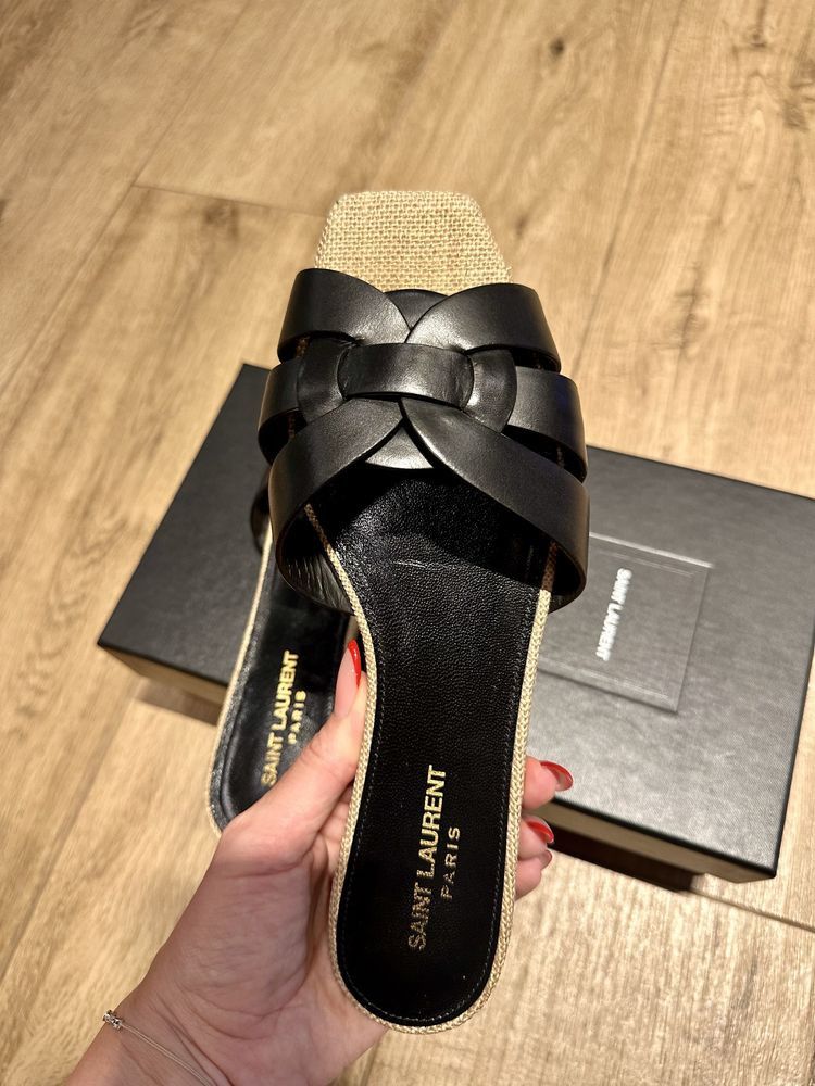 Saint Laurent Paris Saint Laurent Scarpe Nero Size US 9 / IT 39 - 2 Thumbnail