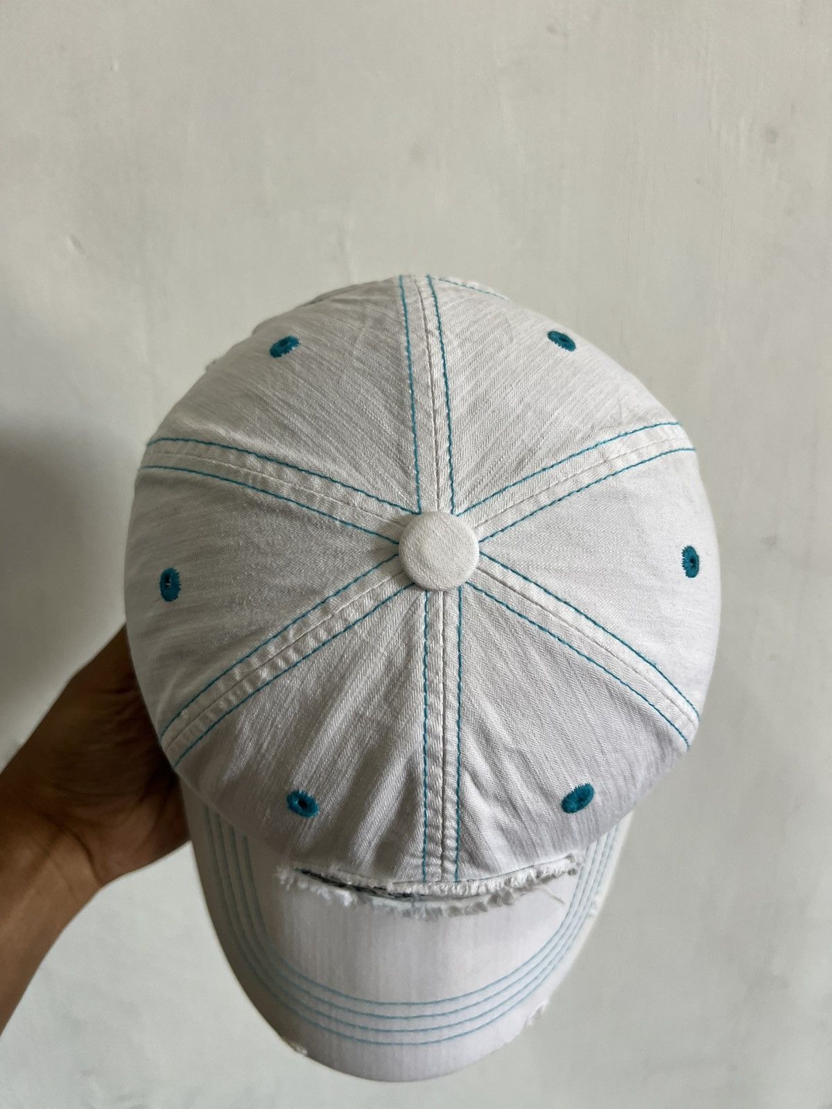 Japanese Brand Sn Sport 86 University Distressed Hat Size ONE SIZE - 7 Thumbnail