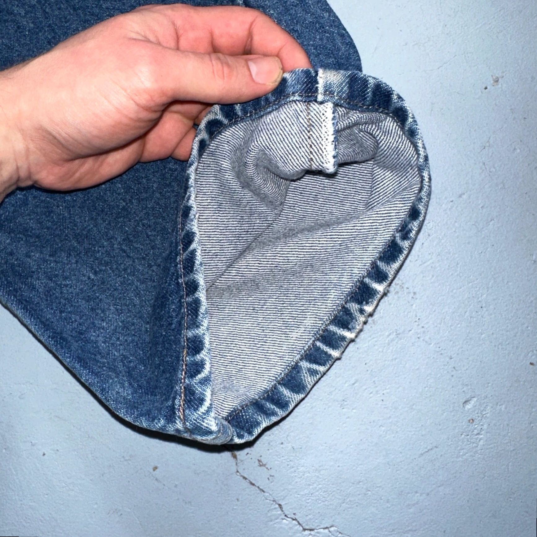 Levi's VINTAGE Levi's Silvertab Levis SilverTab 90s Baggy Denim Jeans Blue 35x32 Mens Jeans Wide-Leg 90s Theme Pockets Size US 35 - 4 Thumbnail