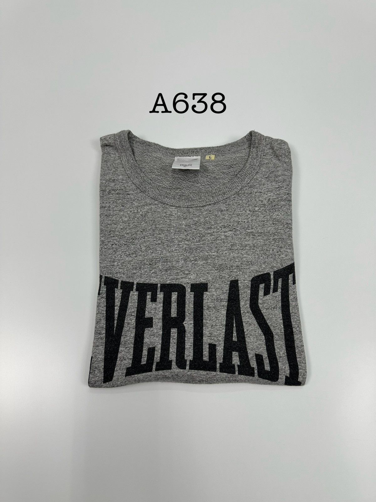 Everlast Vintage Y2k Everlast Center Spellout TShirt A638 Size US L / EU 52-54 / 3 - 10 Thumbnail