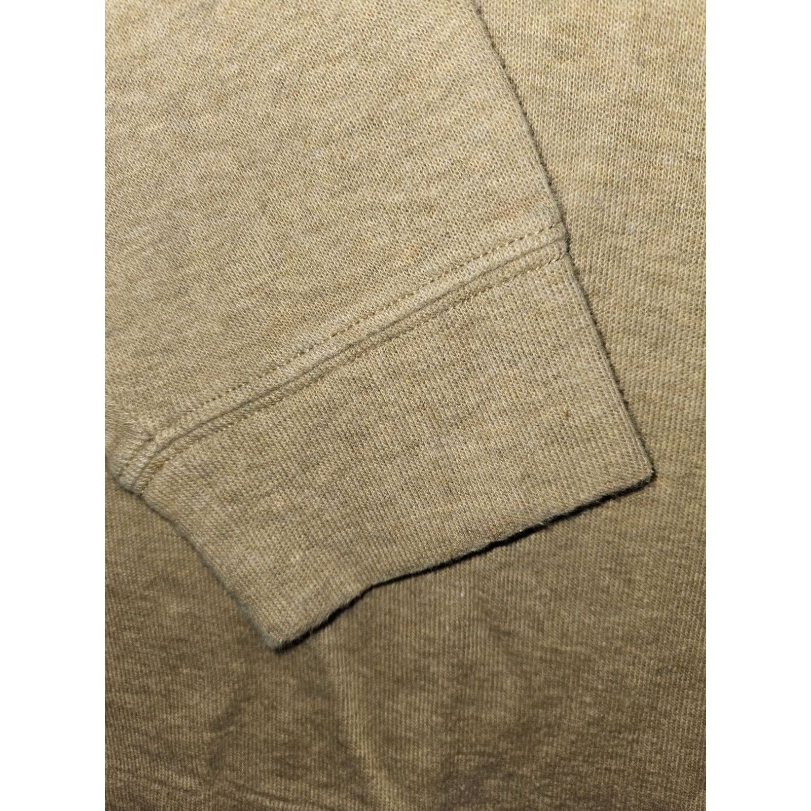 Ralph Lauren Polo Ralph Lauren Estate Rib 1/4 Zip Pullover Men's Large Gold Long Sleeve Sweater Zipper Embroidered Logo Cotton Size US L / EU 52-54 / 3 - 4 Thumbnail
