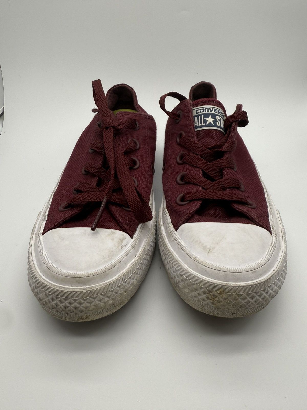 Converse Converse Lunarlon Maroon Chuck Taylor II All Star Low Sz 5.5 Size US 5.5 / IT 35.5 - 2 Thumbnail