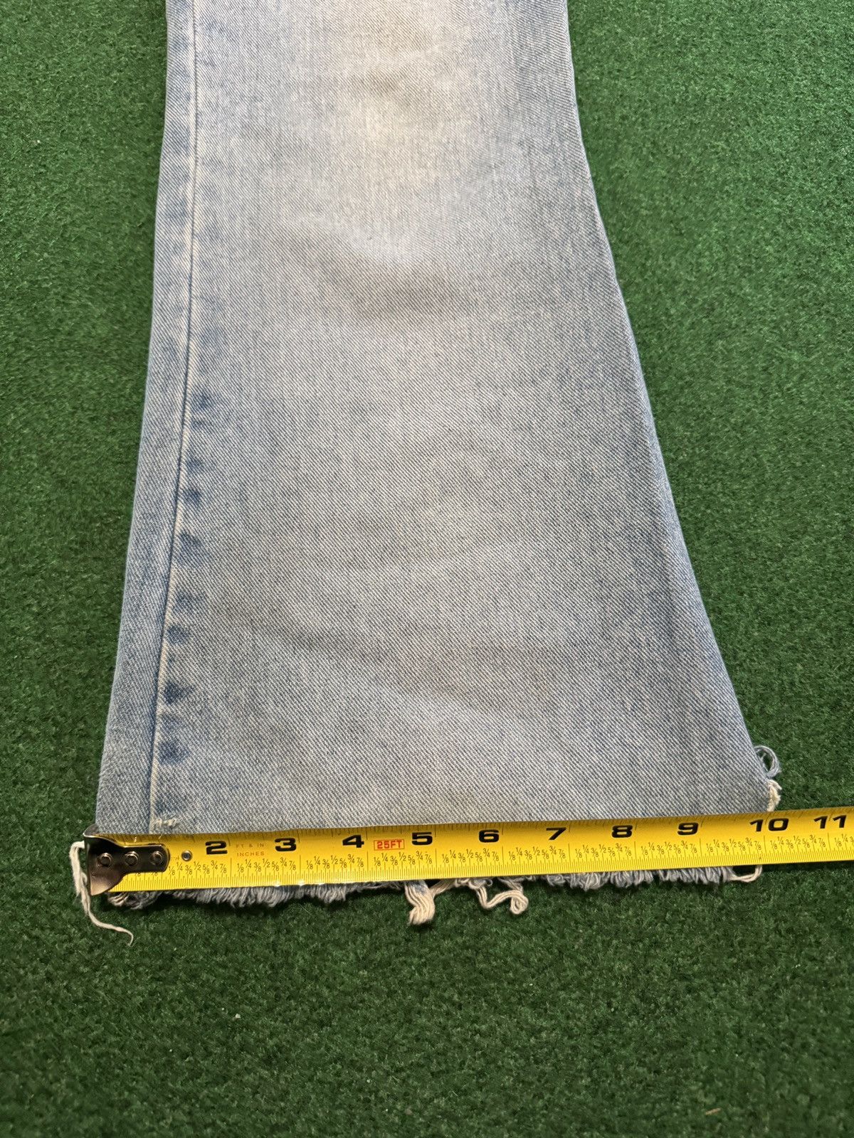 Sonoma Vtg 70s Sonoma Bootcut Flare 36x30 Distressed Jeans Size US 36 / EU 52 - 6 Thumbnail