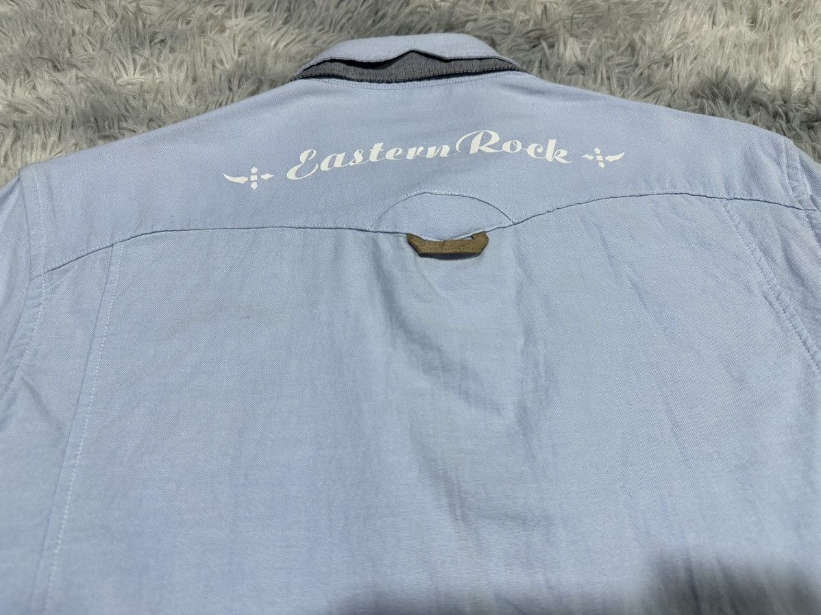 PPFM 🔥Rare Y2K PPFM Eastern Rock Double Layer Collar Shirt Size US L / EU 52-54 / 3 - 11 Thumbnail