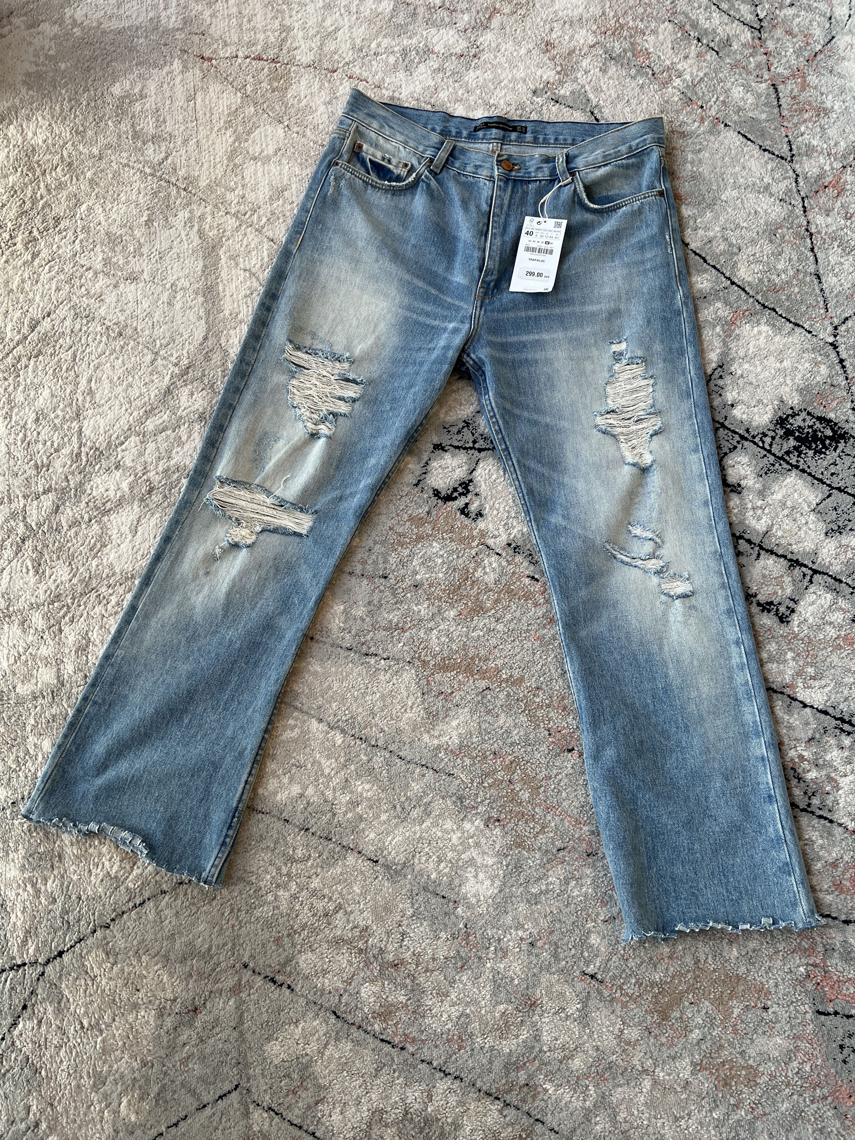 Zara Zara Trafaluc Denim Slim Jeans Size 30" / US 8 / IT 44 - 1 Thumbnail