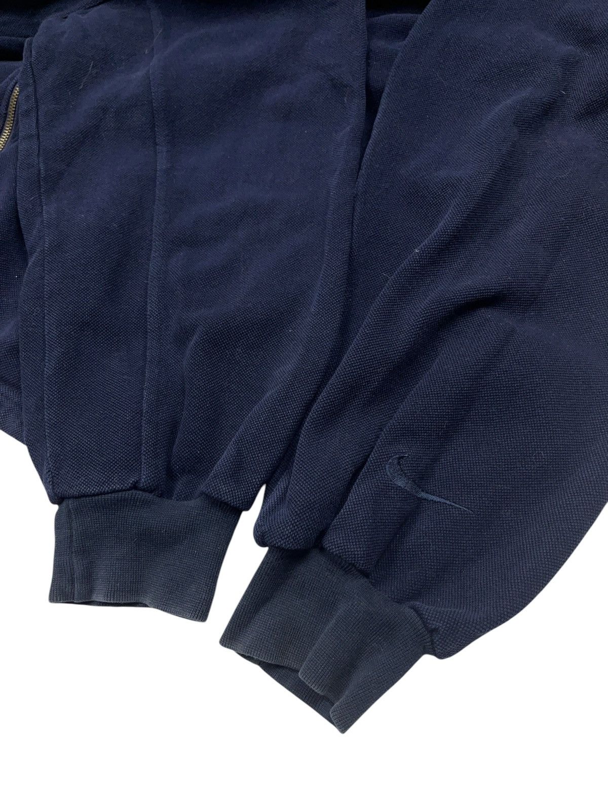 Nike × Vintage Vintage 90s Nike Bootleg 4 Swooshes Cotton Jacket Y2K Size US L / EU 52-54 / 3 - 6 Thumbnail