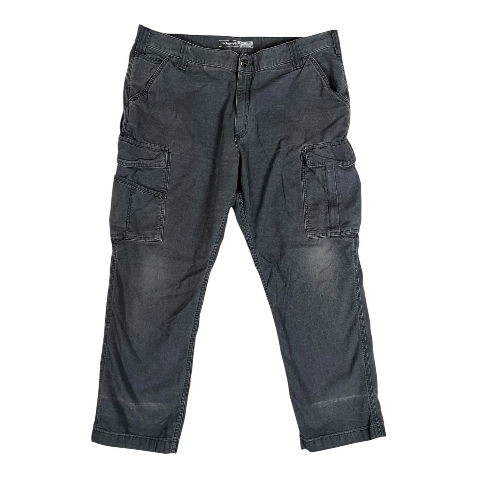 Carhartt Carhartt Work Pants 40×30 Relaxed Fit Gray Cargo Pants Canva Size US 40 / EU 56 - 1 Thumbnail
