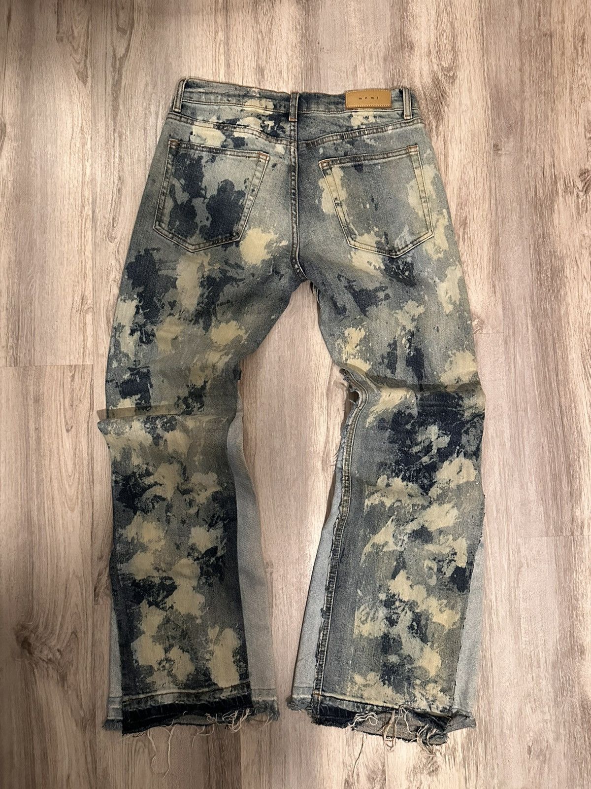 MNML Custom flared jeans Size US 30 / EU 46 - 2 Thumbnail