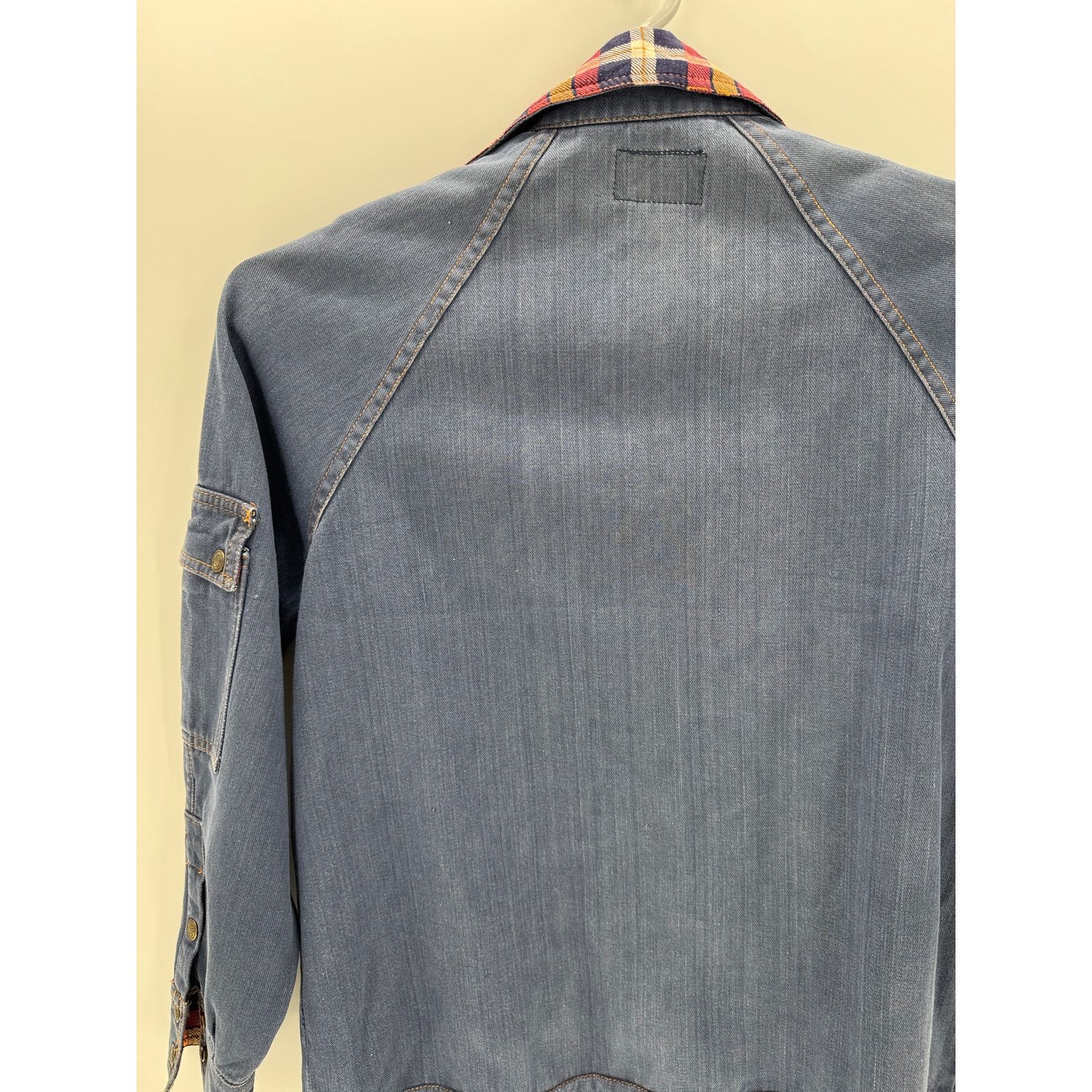 Other Vintage 80’s Valley Co Two Pocket Denim Button Up Jacket M Size M / US 6-8 / IT 42-44 - 10 Thumbnail