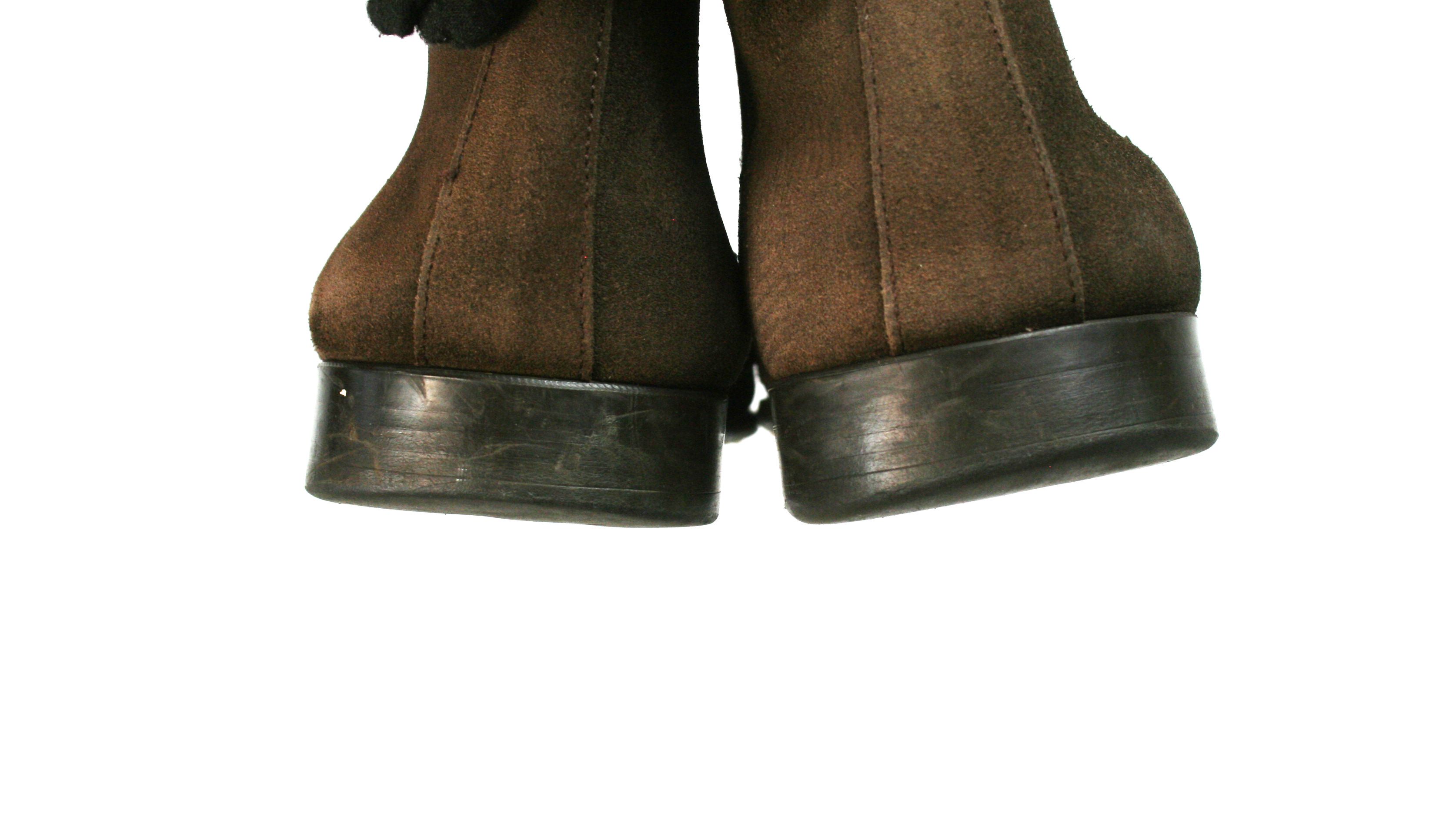 Santoni Suede Chelsea Boots Size US 9.5 / EU 42-43 - 10 Thumbnail