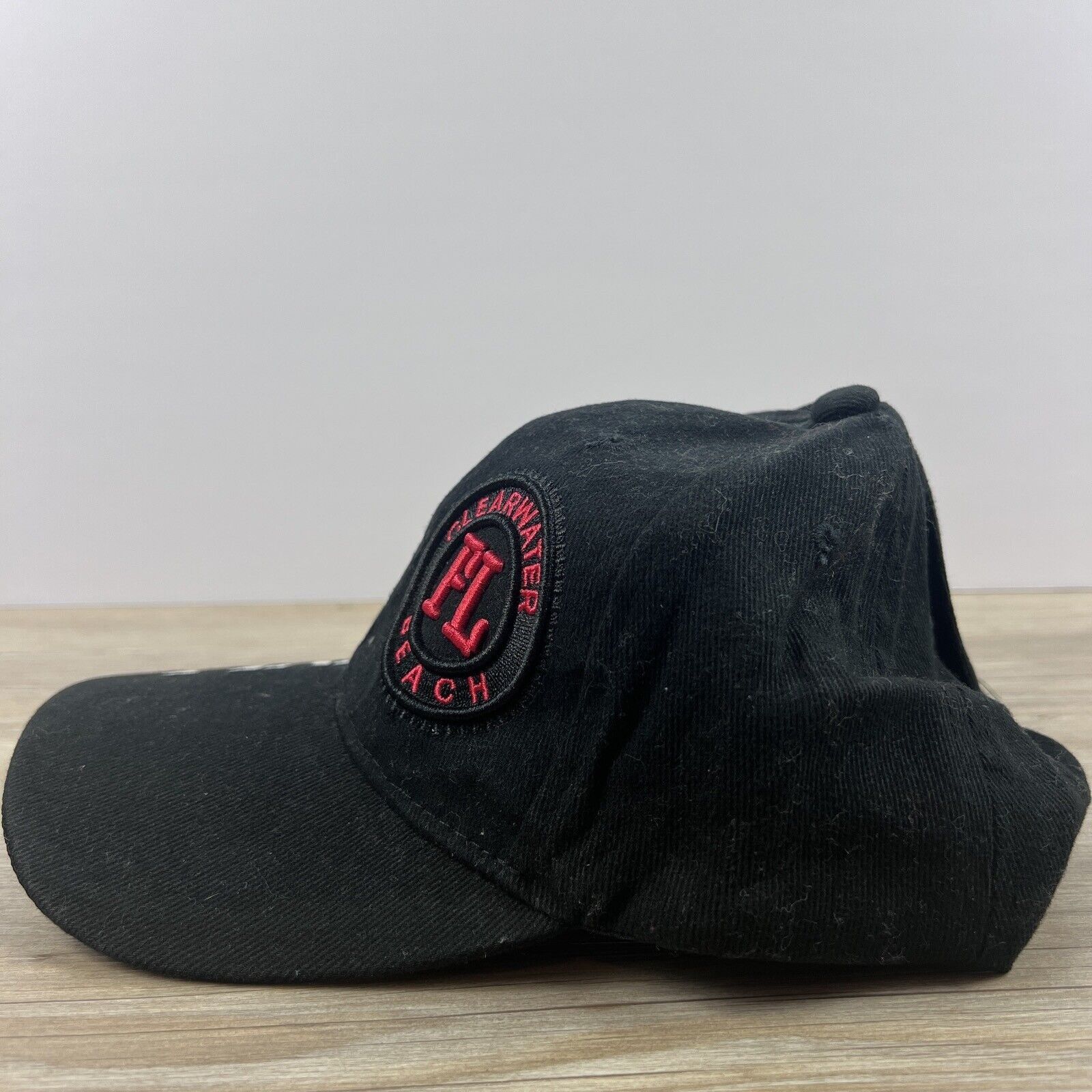 Other Clearwater Beach Hat Florida Snapback Hat Black Adjustable H Size ONE SIZE - 7 Thumbnail
