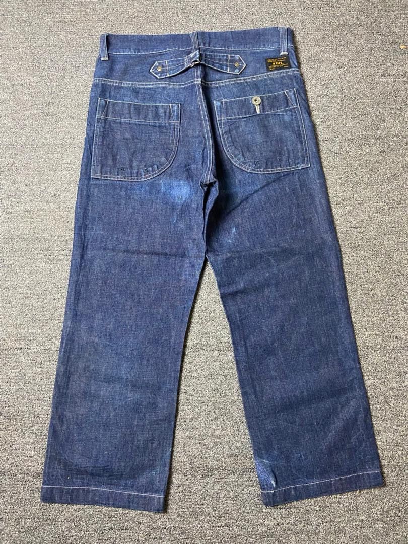 Wtaps 🔥 WTAPS Brand Straight Cut Denim Jeans 🔥 (135) Size US 32 / EU 48 - 4 Thumbnail
