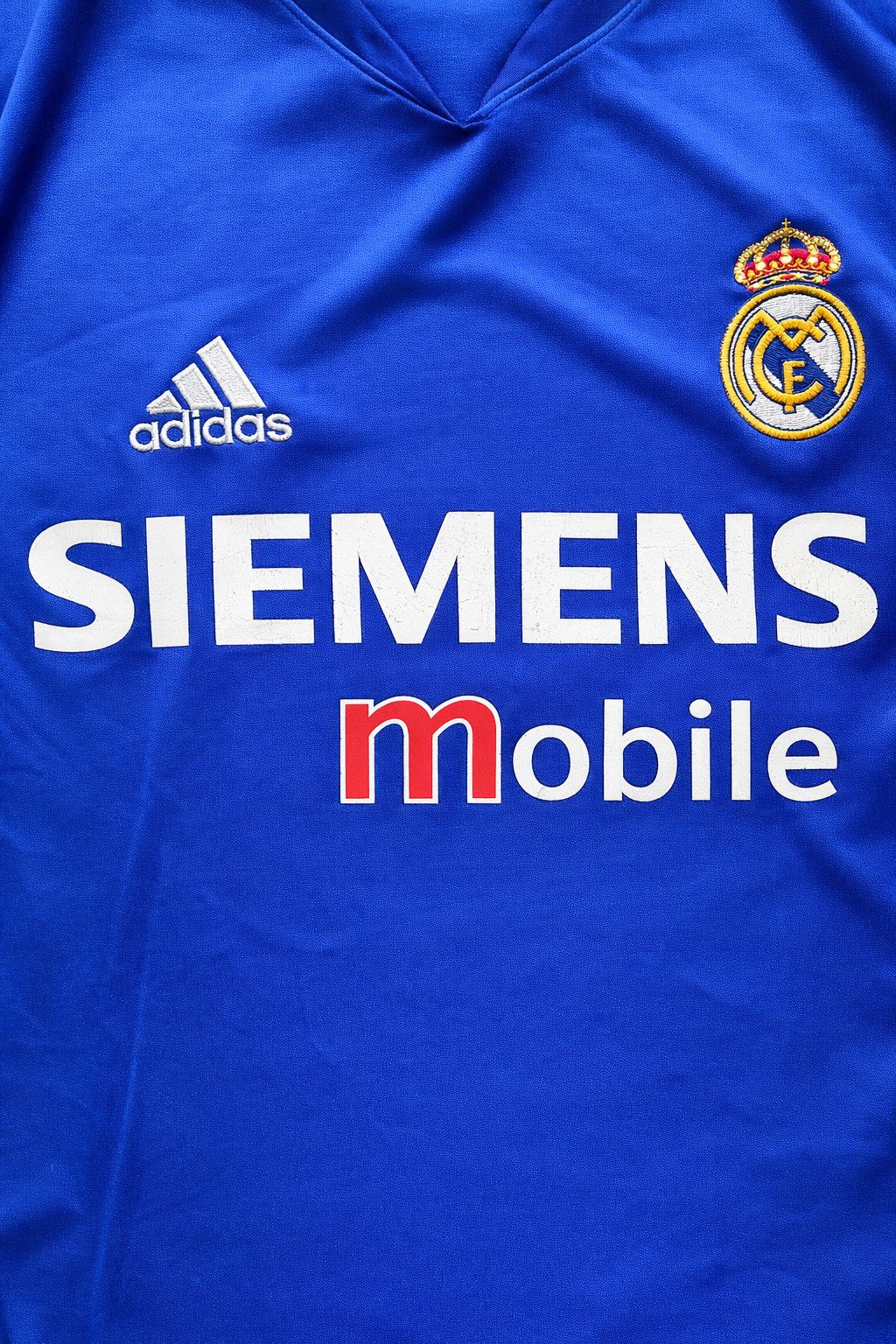 Adidas Real Madrid 2004 2005 Roberto Carlos #3 Blue 367817 AJF003 Size US L / EU 52-54 / 3 - 4 Thumbnail