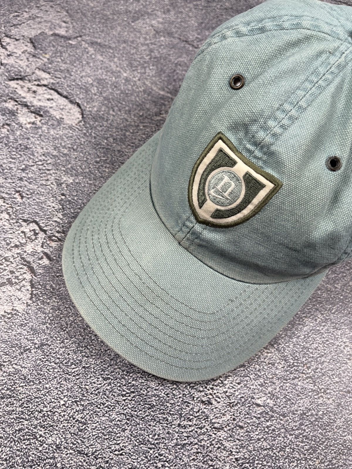 Nike × Vintage Nike Athletic Vintage 90s Fade Spellout Logo Mini Swoosh Hat Size ONE SIZE - 2 Thumbnail