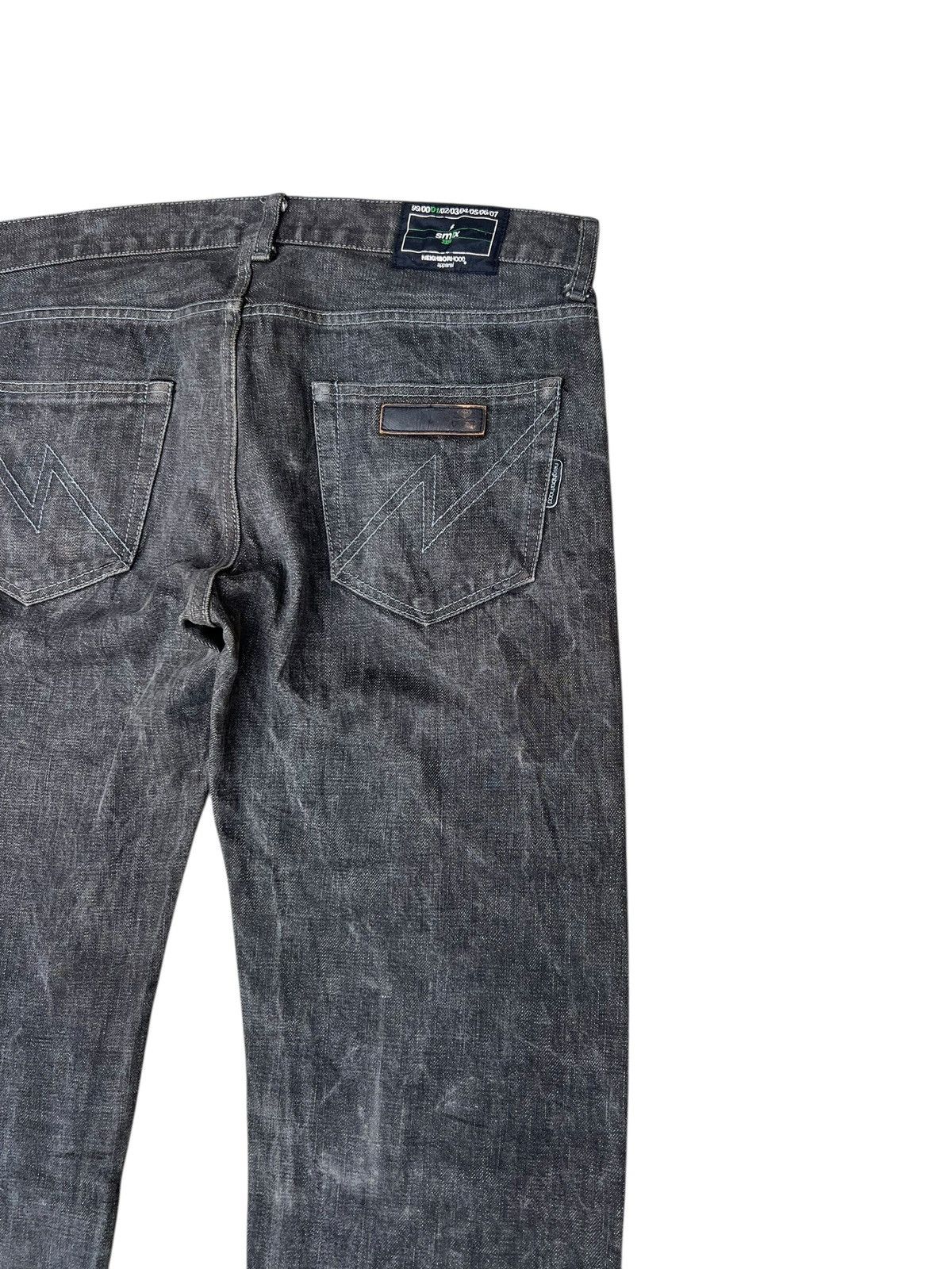 Neighborhood Vintage 2001 Neighborhood Rusty Denim Selvedge Jeans Size US 34 / EU 50 - 16 Thumbnail