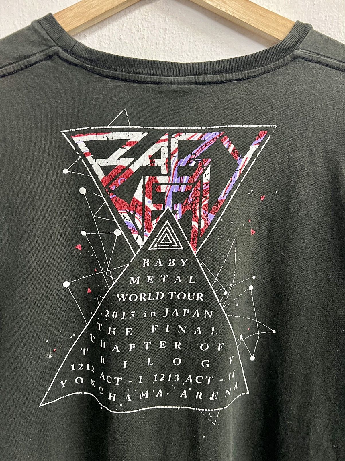 Band Tees × Japanese Brand Baby Metal Tour Band Tee Size US XL / EU 56 / 4 - 10 Thumbnail
