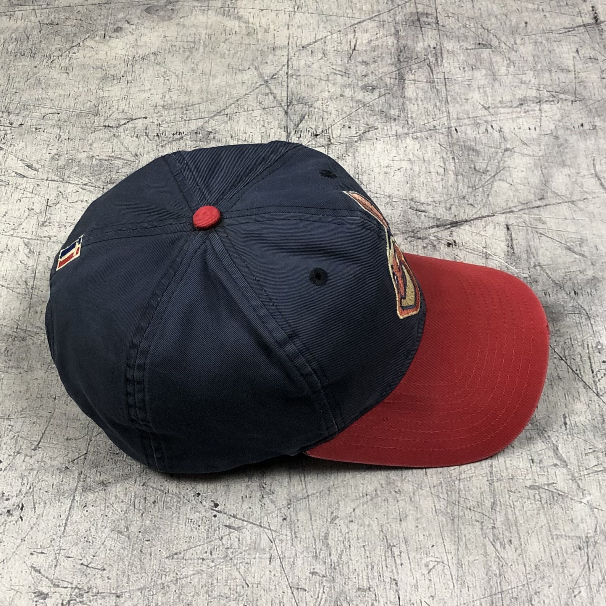 MLB Vintage 90s MLB Cleveland Indians Baseball Cap Size ONE SIZE - 6 Thumbnail