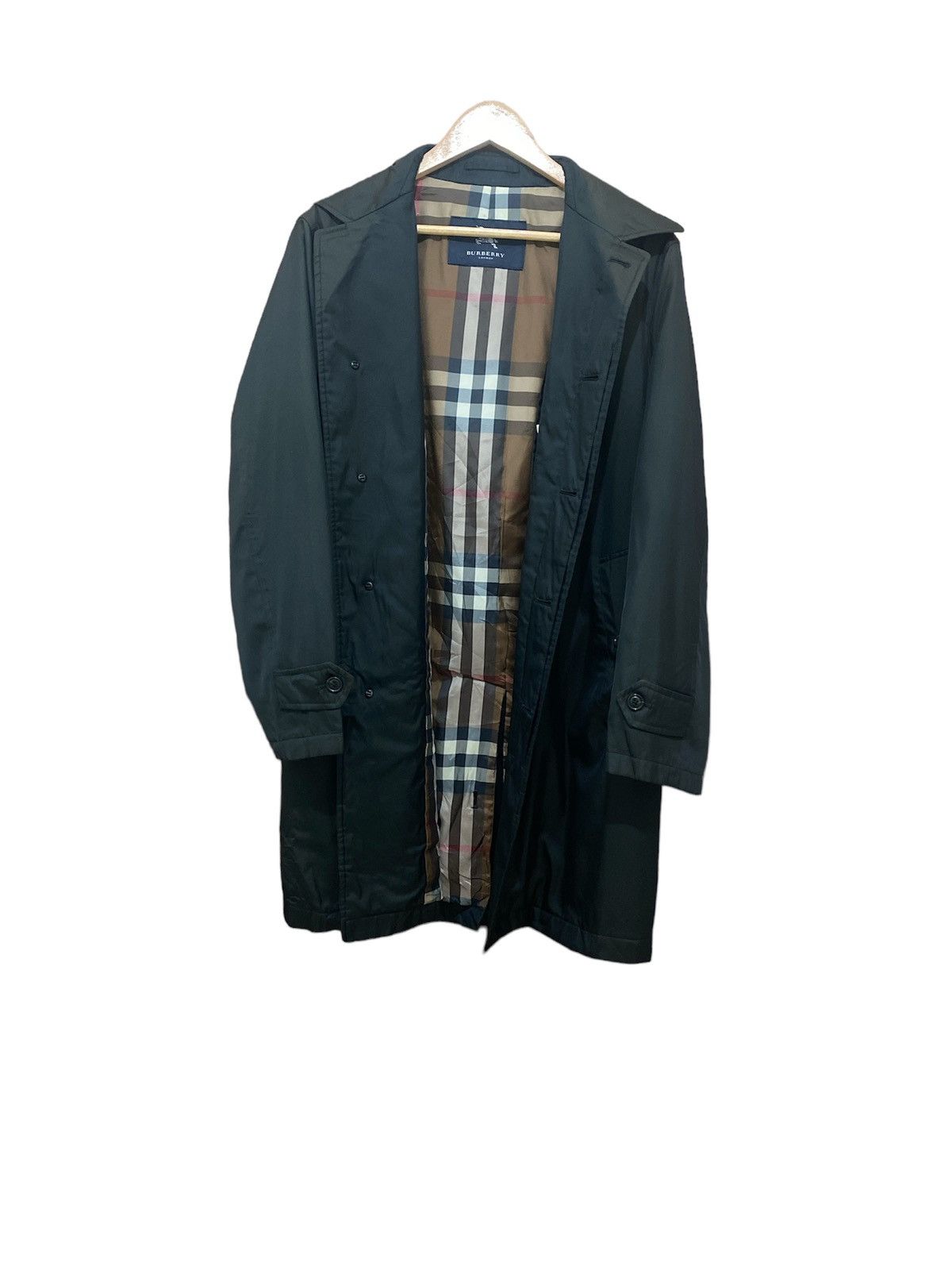 Burberry × Burberry Prorsum Vintage Burberry Black Nova Check Nylon Jacket Size US M / EU 48-50 / 2 - 1 Thumbnail