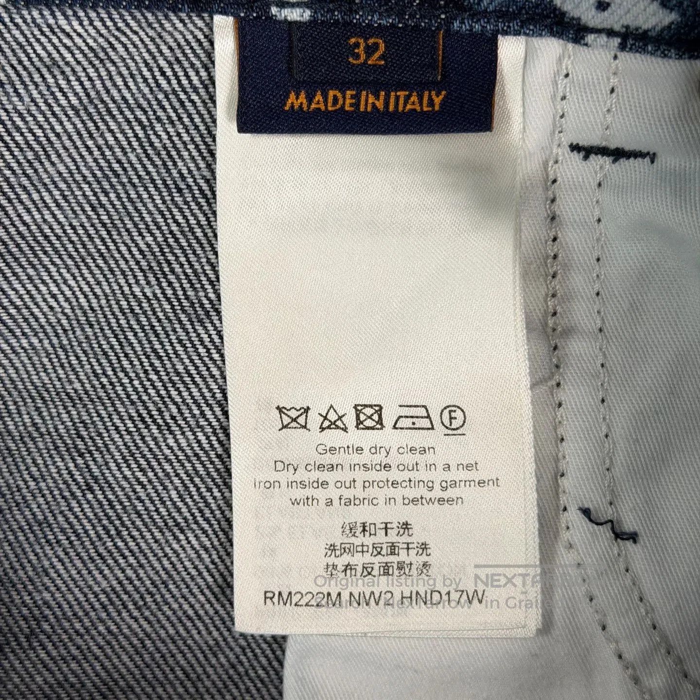 Louis Vuitton LV Bandana Print Denim Shorts. Size US 32 / EU 48 - 4 Thumbnail