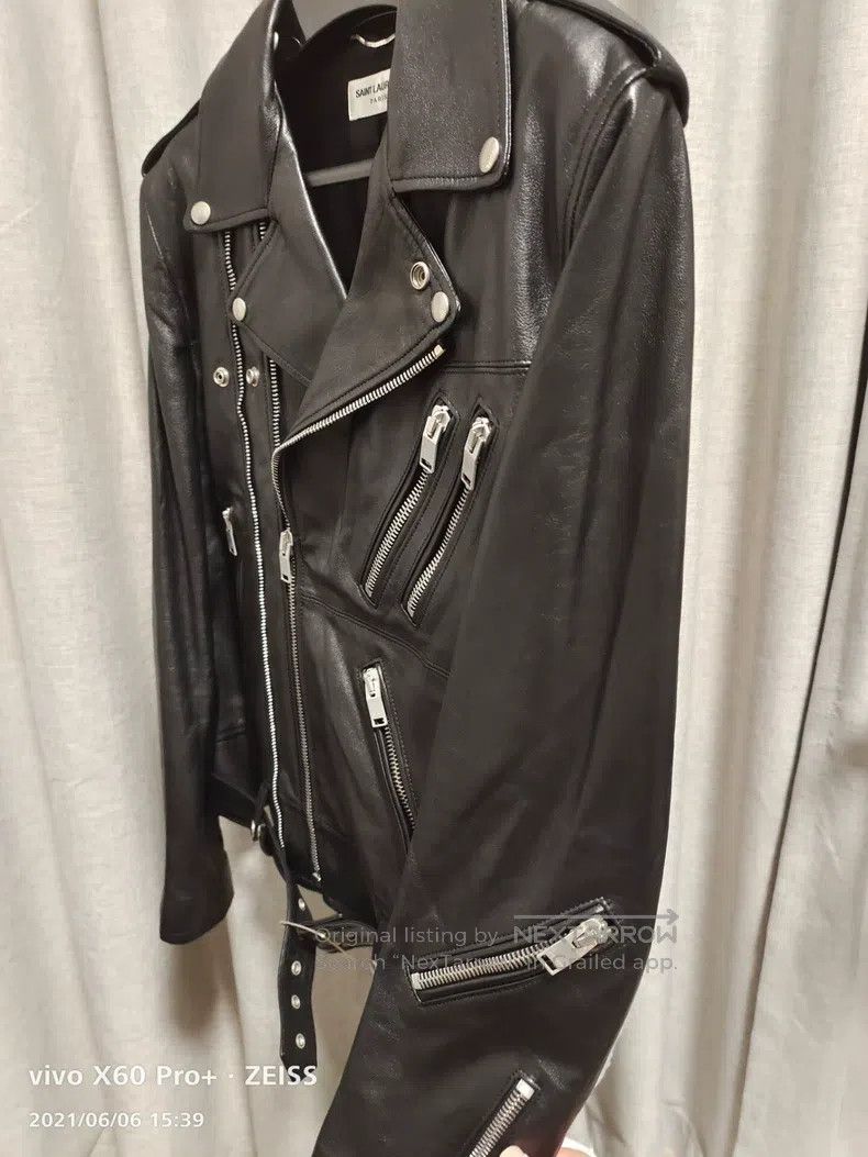 Saint Laurent Paris Saint Laurent Paris Multi-Zipper Leather Jacket Size US M / EU 48-50 / 2 - 3 Thumbnail