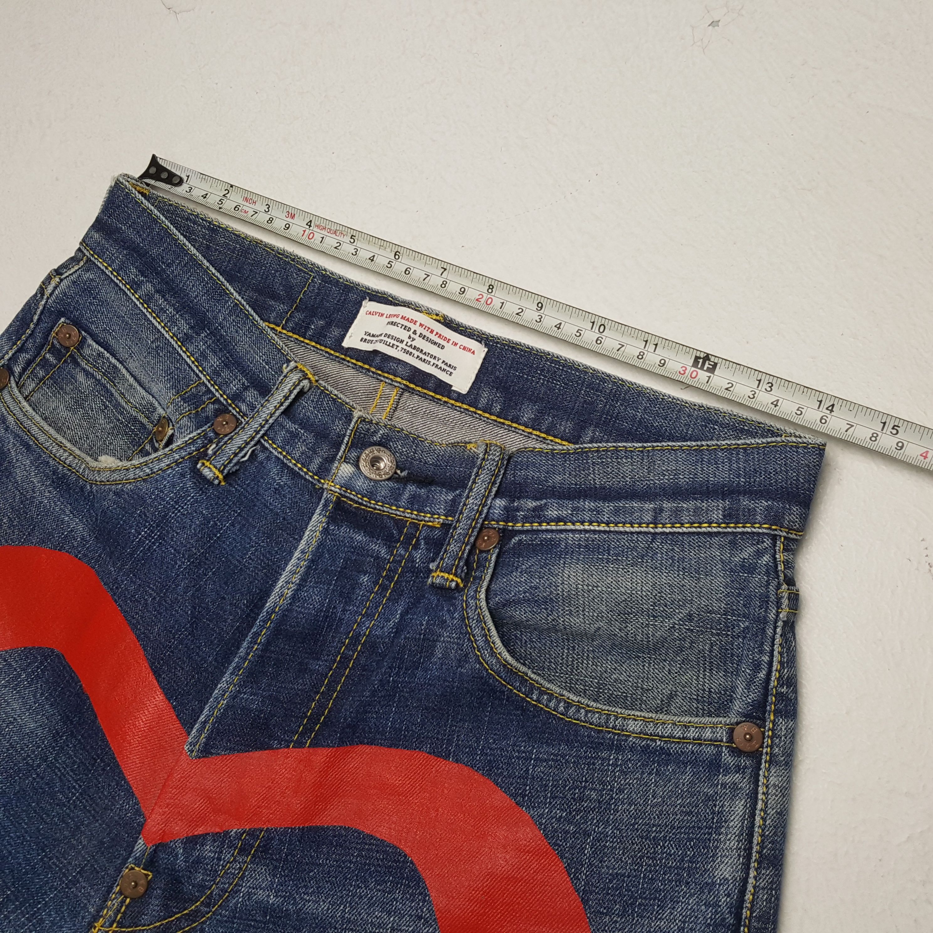 Evisu × Japanese Brand × Vintage EVISU Japanese Brand Fashion Style Custom Daicock Jeans Size US 28 / EU 44 - 7 Thumbnail