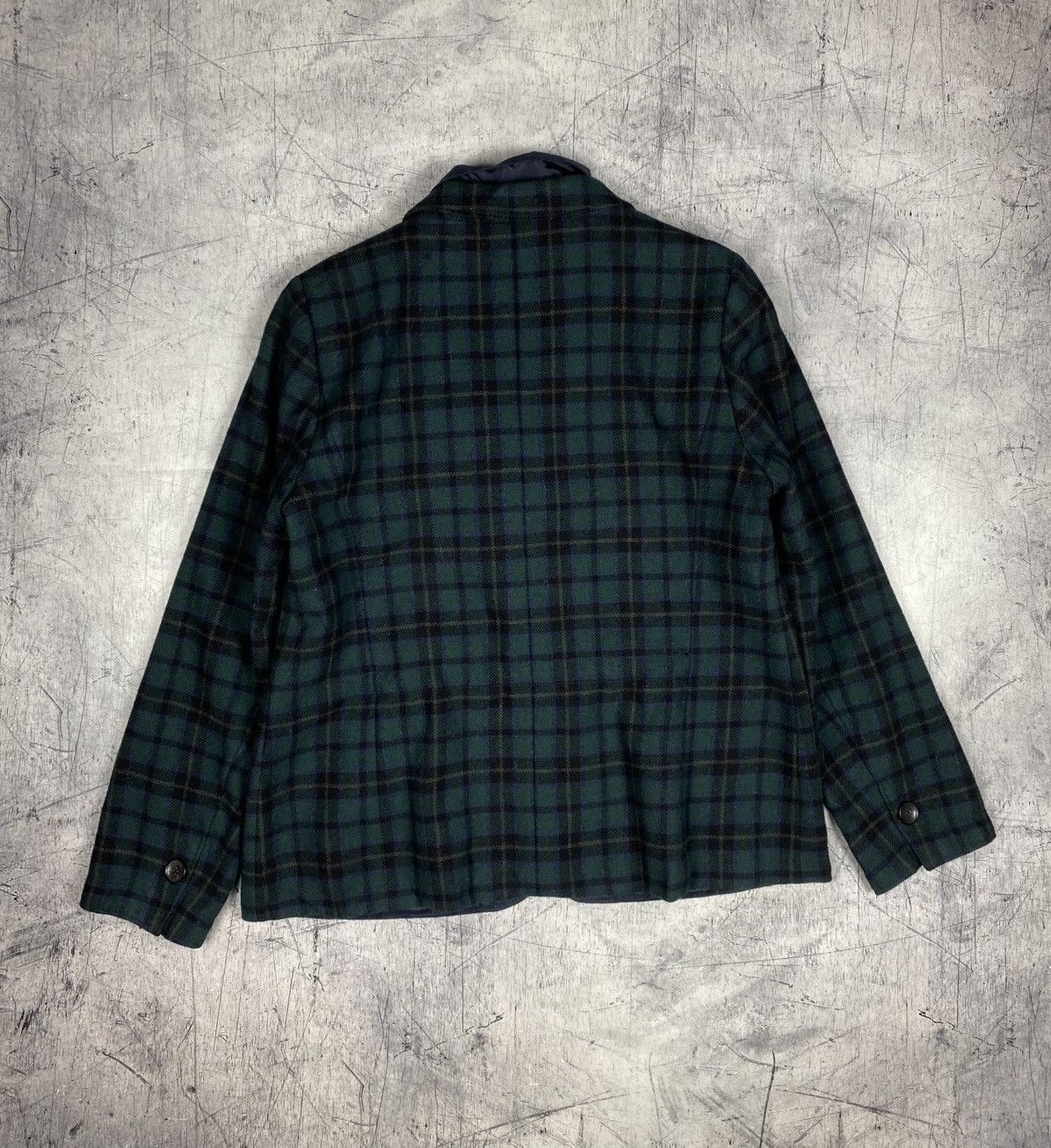 Bogner Bogner Wool Plaid Tartan Blazer Crest Patch Tailored Jacket Size XL / US 12-14 / IT 48-50 - 16 Thumbnail