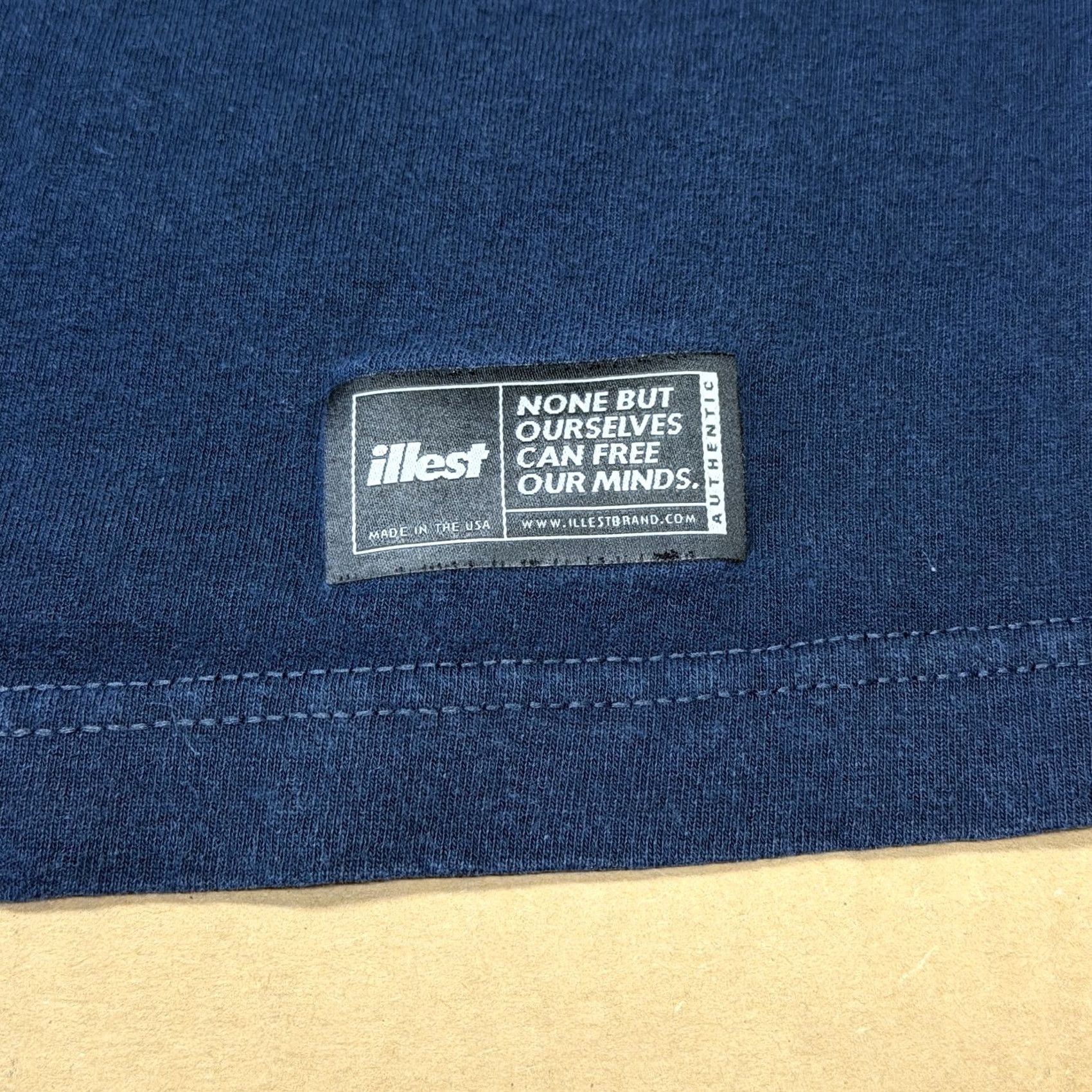 Illesteva Illest Shirt Mens M Blue Live Fast Forever JDM Car Graphic Crew Neck Tee Streetwear Size US M / EU 48-50 / 2 - 2 Thumbnail
