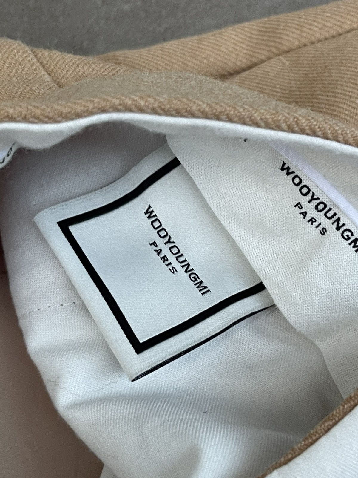 Wooyoungmi !DS! AW22 Wooyoungmi Beige Casual Wool Pants Size US 28 / EU 44 - 17 Thumbnail
