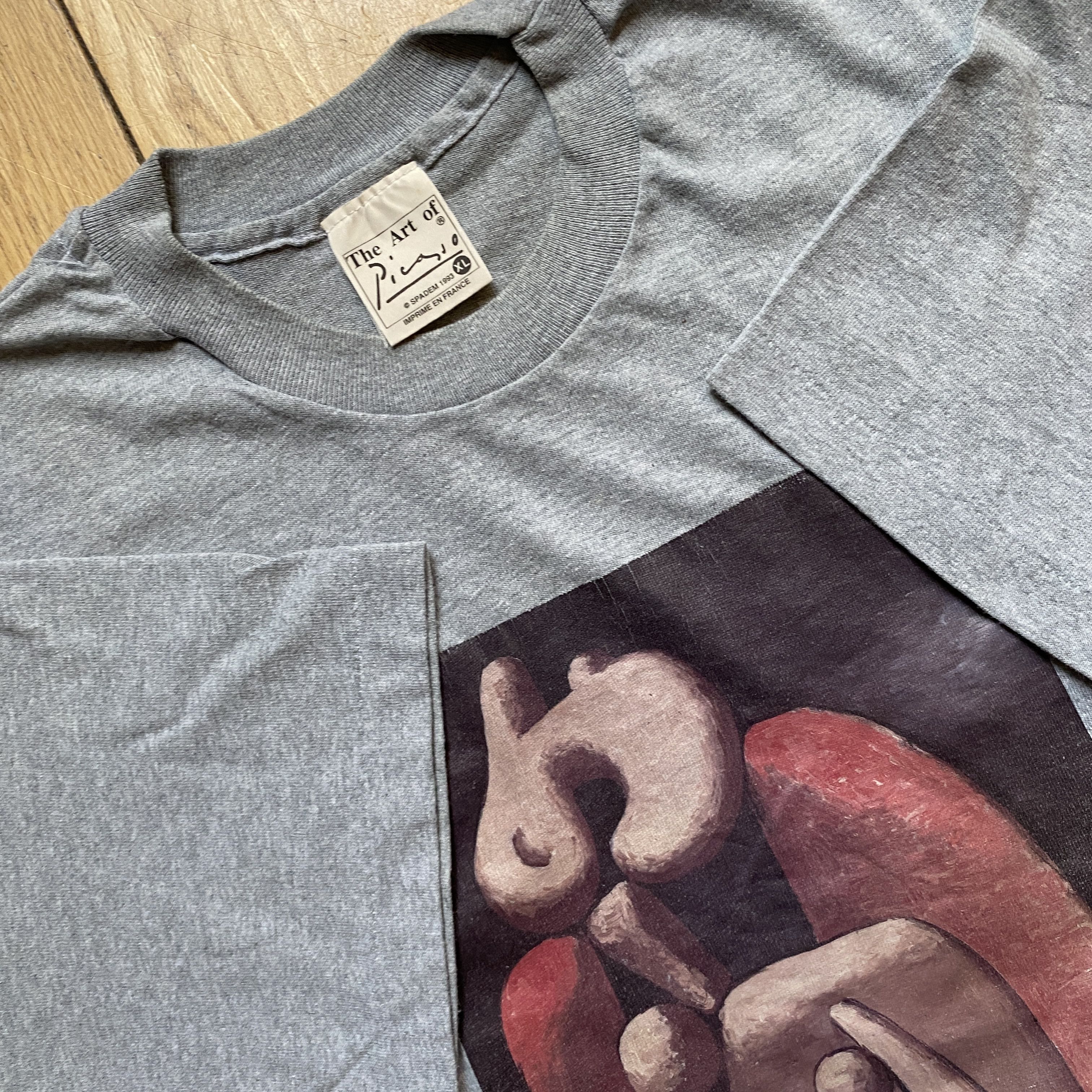 Vintage Rare 1993 Pablo Picasso Official Museum Art Tee Size US XL / EU 56 / 4 - 5 Thumbnail