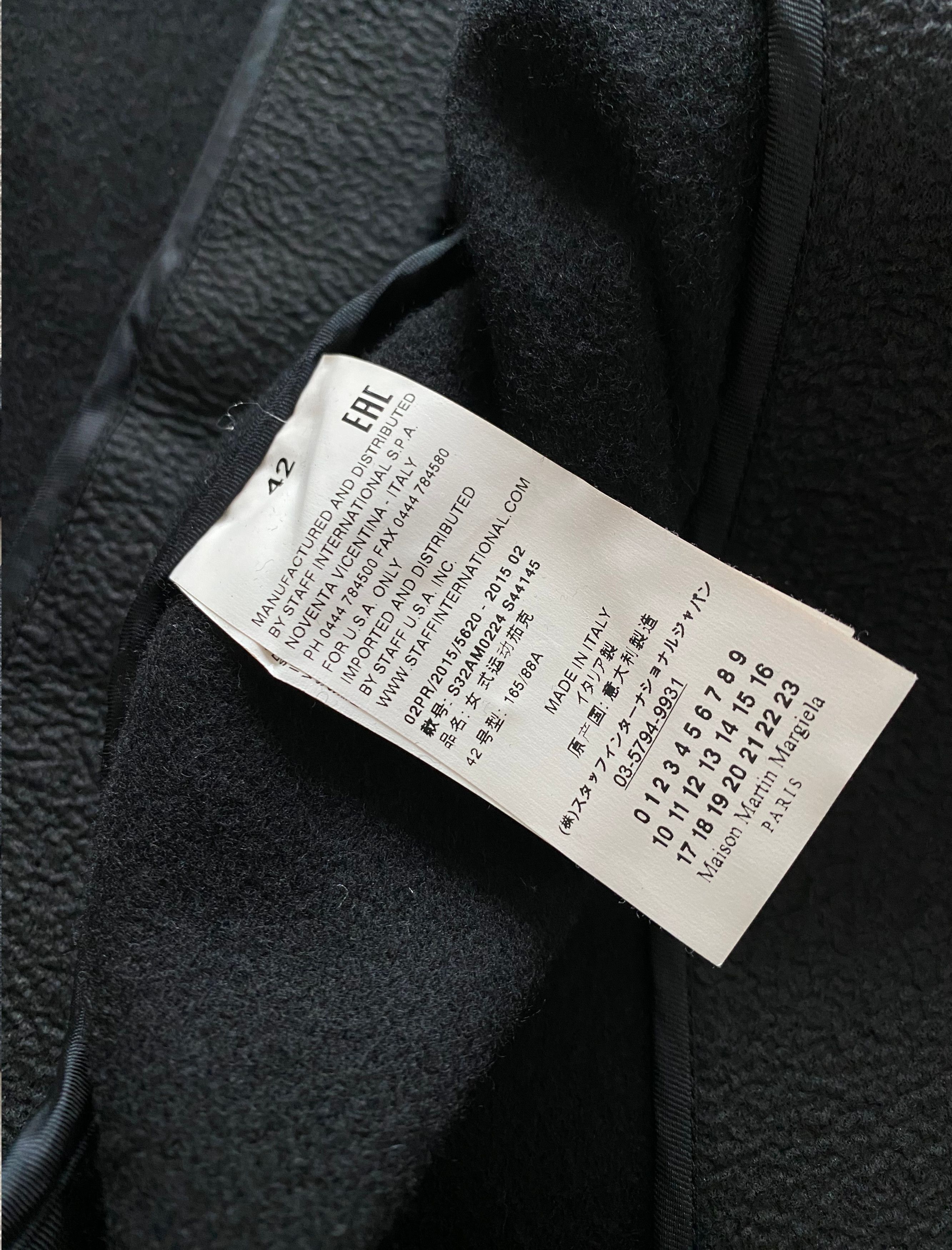 Maison Margiela MM6 Texture Stand Collar Jacket (Fit for Men 44-46) Size M / US 6-8 / IT 42-44 - 4 Thumbnail
