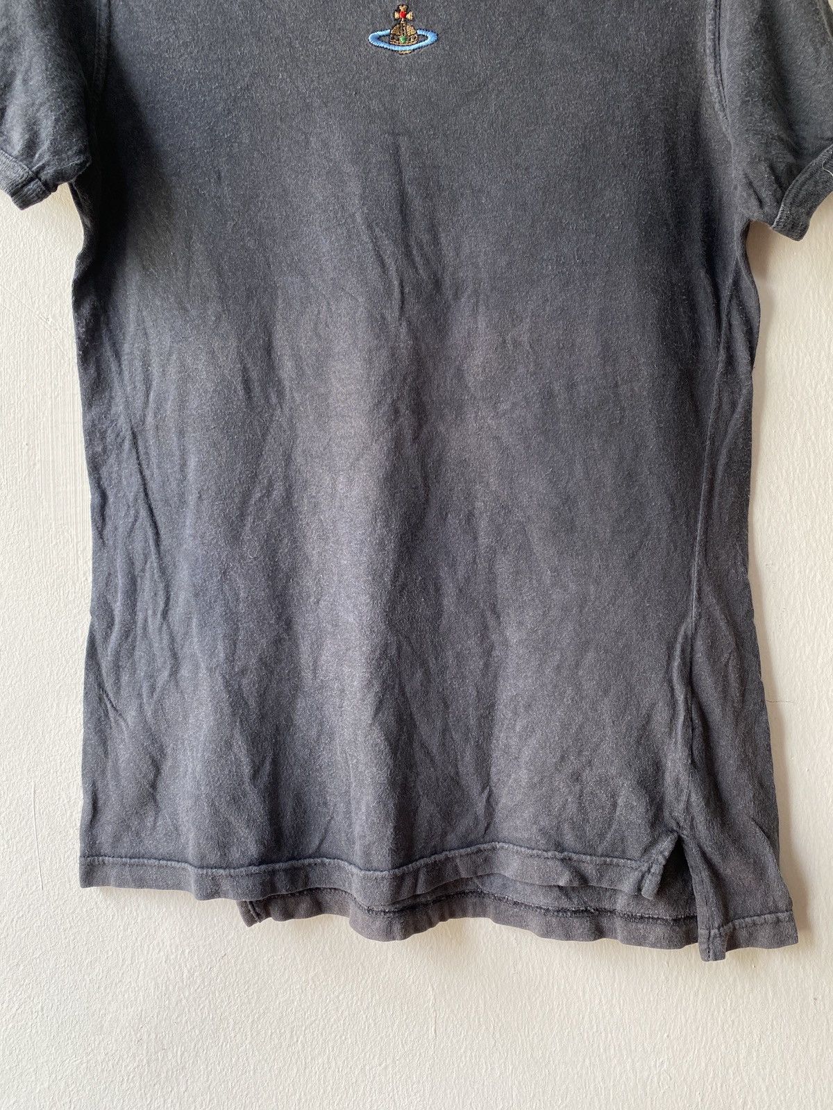 Vintage × Vivienne Westwood Vivienne Westwood Milan Red Label Center Logo Faded Tee Size S / US 4 / IT 40 - 4 Thumbnail