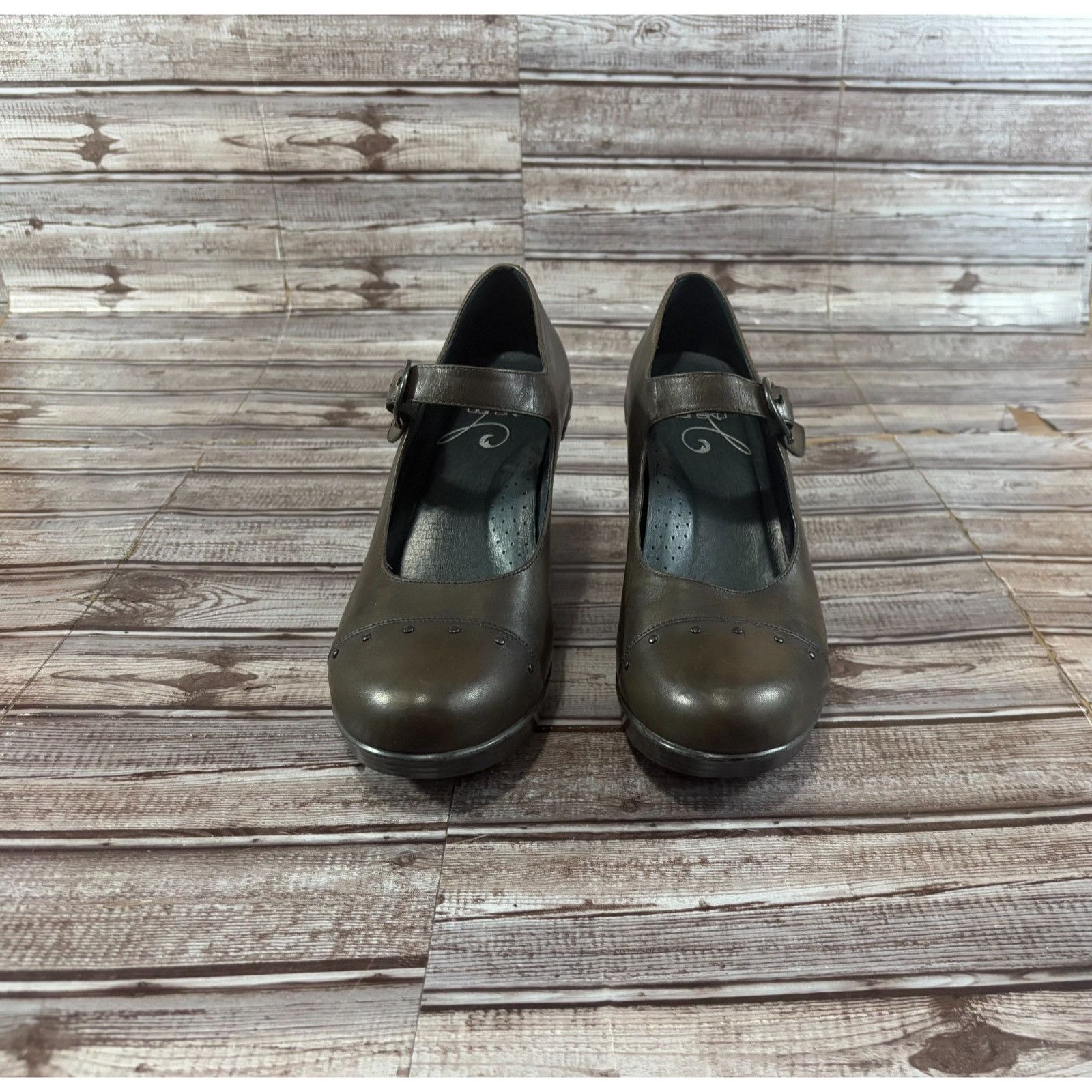 Dansko Dansko Fanny Wedge Mary Jane Leather Pumps Platform sz 41 US Size US 10.5 / IT 40.5 - 2 Thumbnail